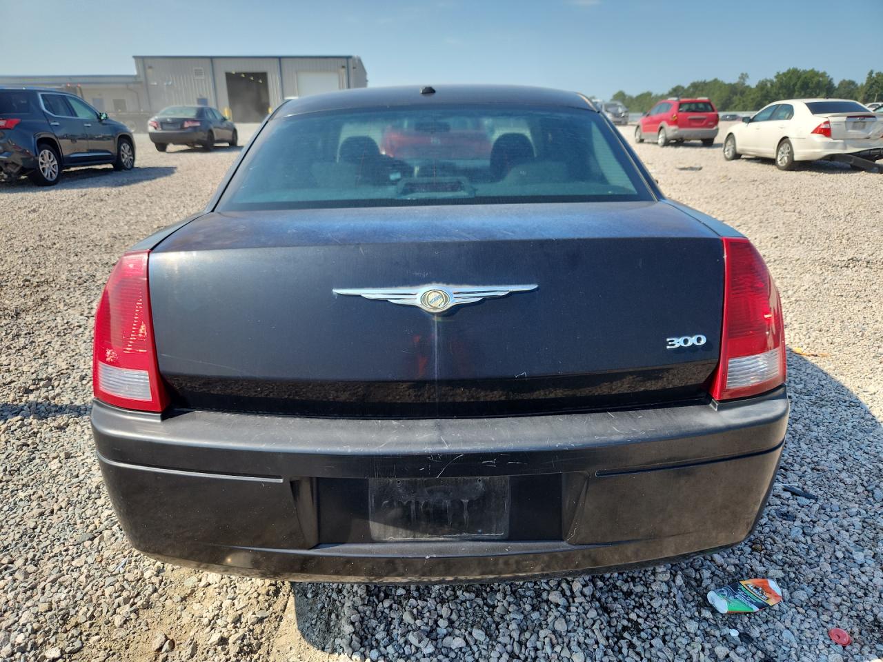2007 Chrysler 300 Black vin: 2C3LA43R67H743199