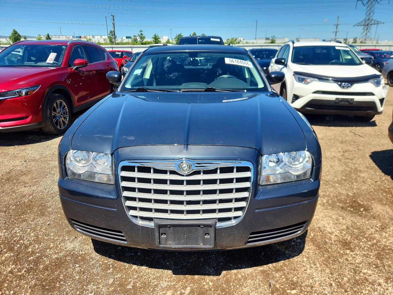 2008 Chrysler 300 Lx Blue vin: 2C3LA43R98H260484