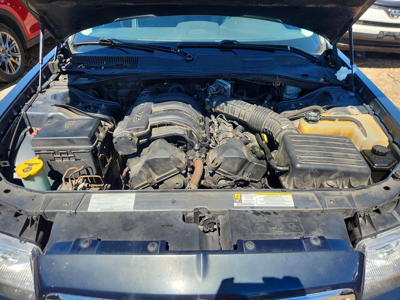 2008 Chrysler 300 Lx Blue vin: 2C3LA43R98H260484