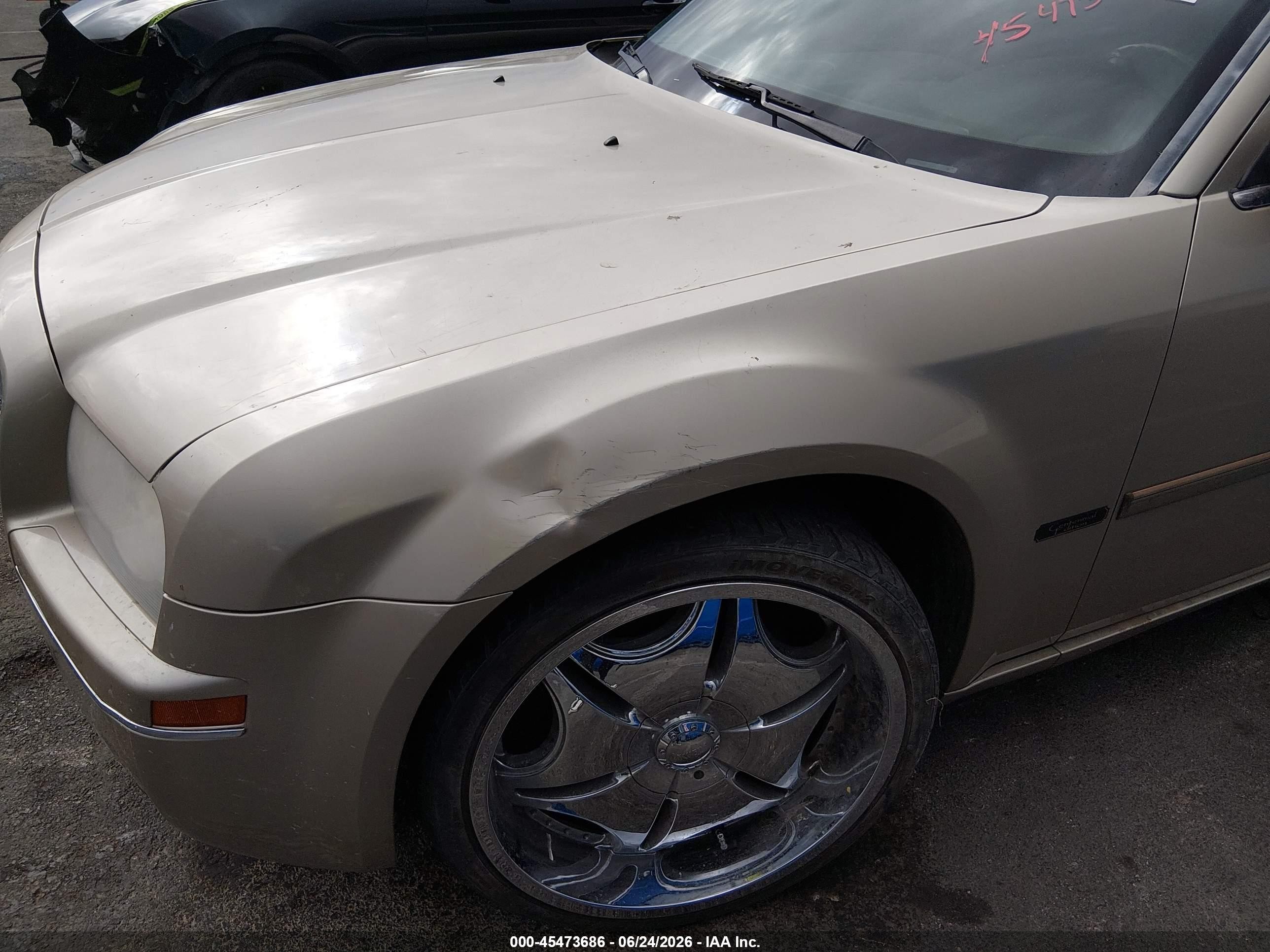 2006 Chrysler 300 Touring Бежевый vin: 2C3LA53G16H400335