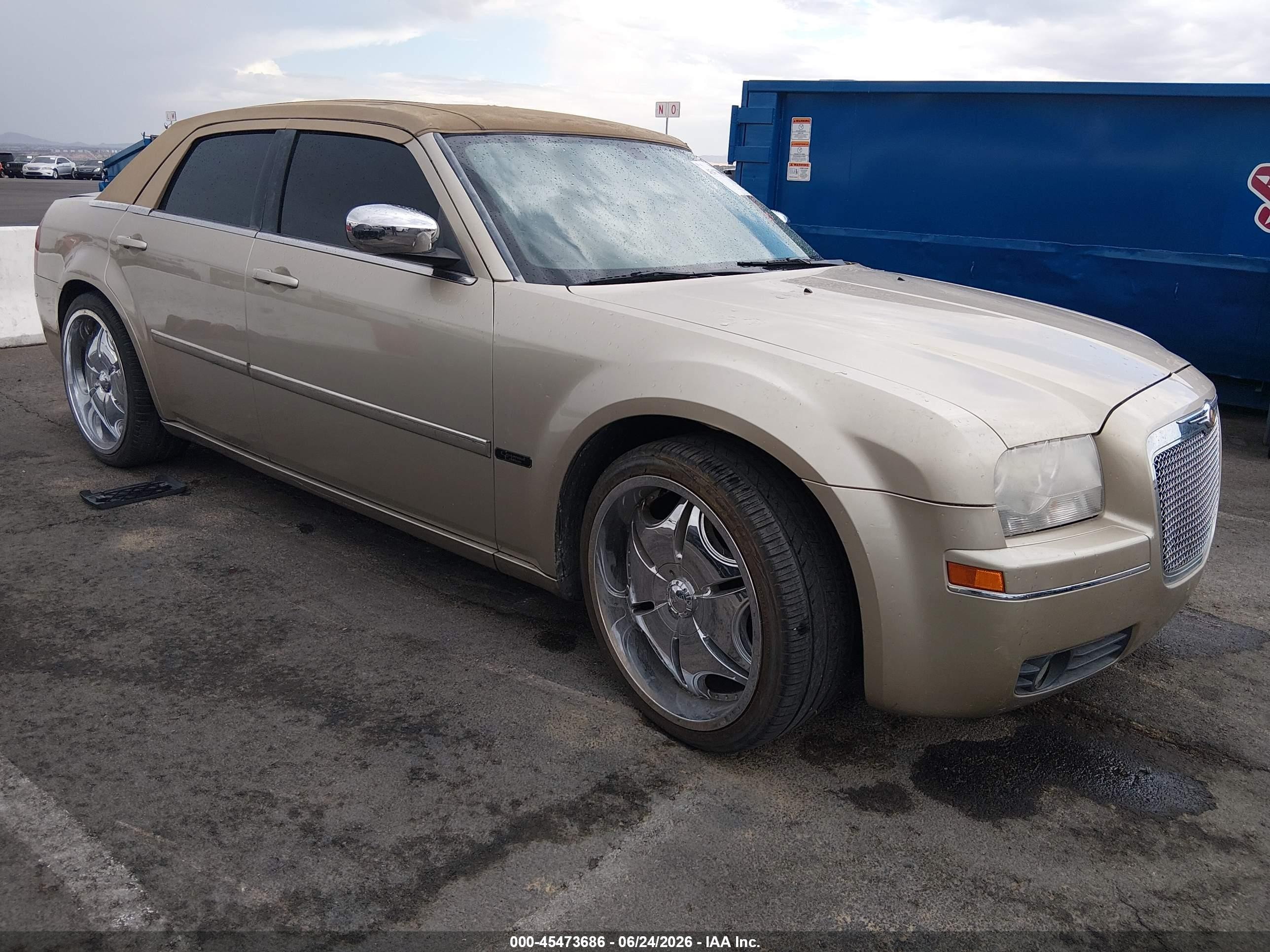 2006 Chrysler 300 Touring Beige vin: 2C3LA53G16H400335