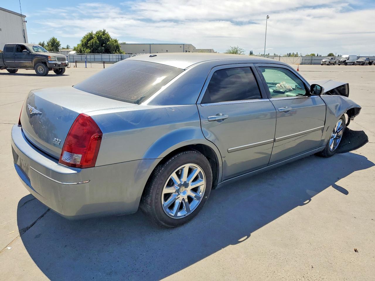 2007 Chrysler 300 Touring Gray vin: 2C3LA53G27H707742