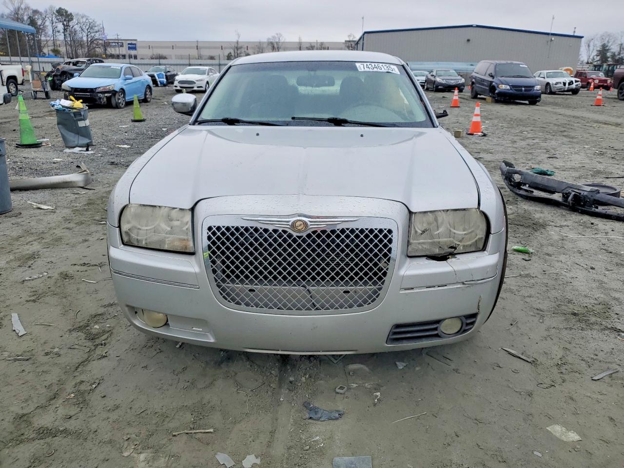2008 Chrysler 300 Touring Silver vin: 2C3LA53G28H165317