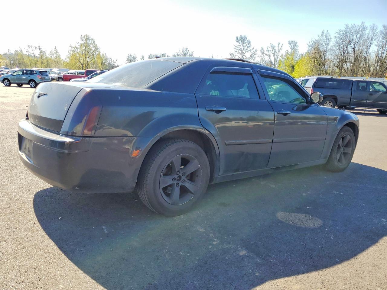 2007 Chrysler 300 Touring Черный vin: 2C3LA53G37H776147