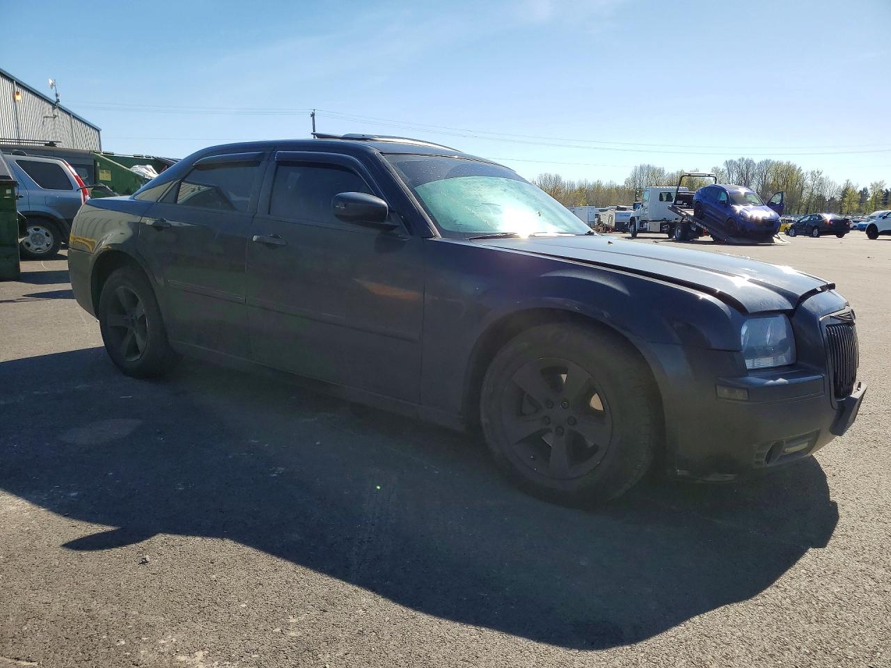 2007 Chrysler 300 Touring Черный vin: 2C3LA53G37H776147