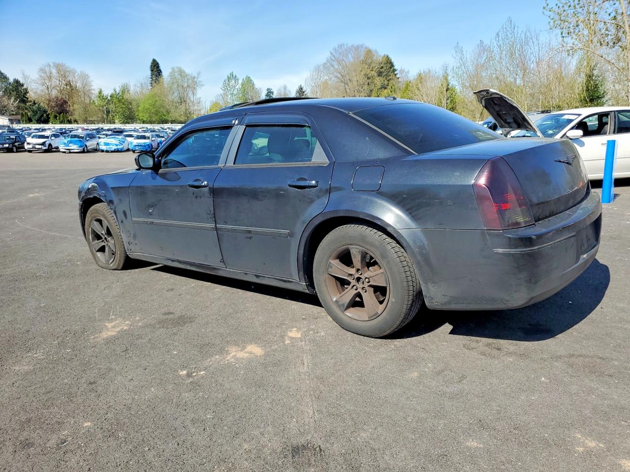 2007 Chrysler 300 Touring Черный vin: 2C3LA53G37H776147