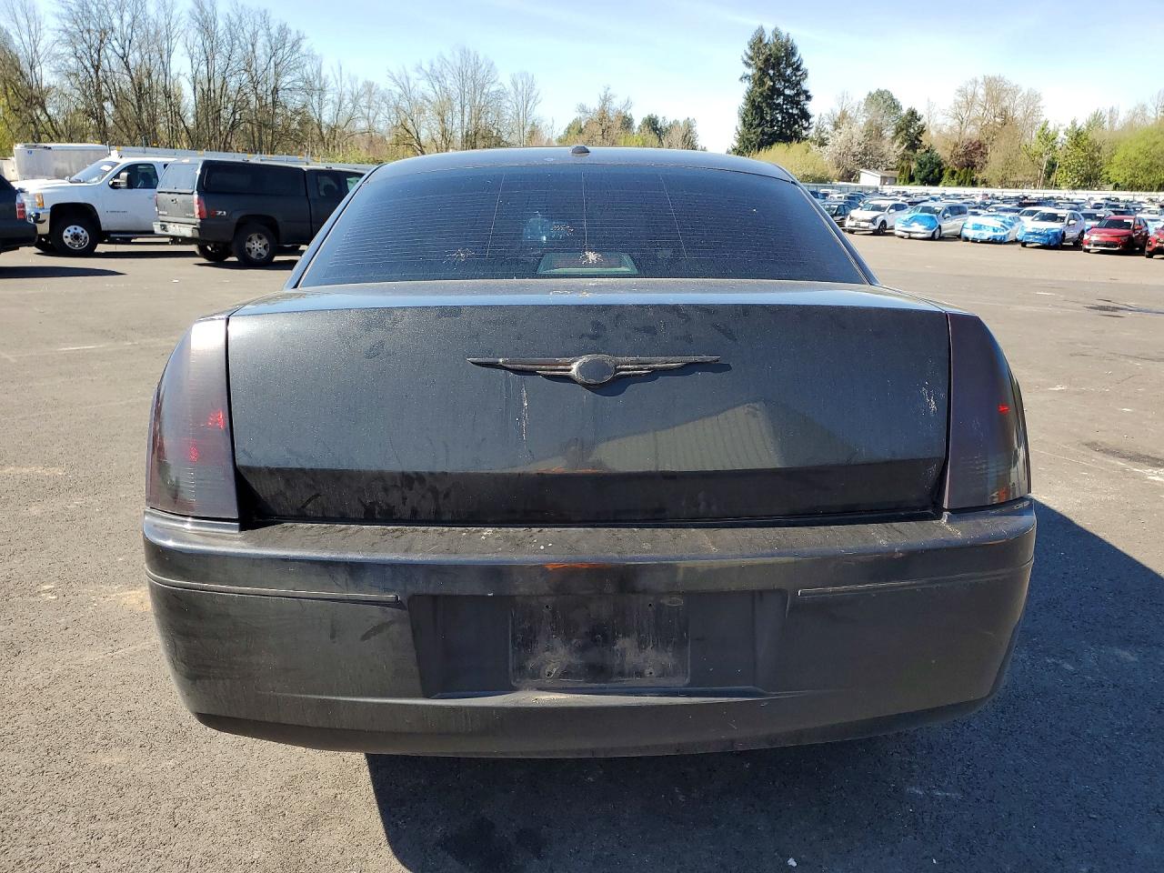 2007 Chrysler 300 Touring Черный vin: 2C3LA53G37H776147