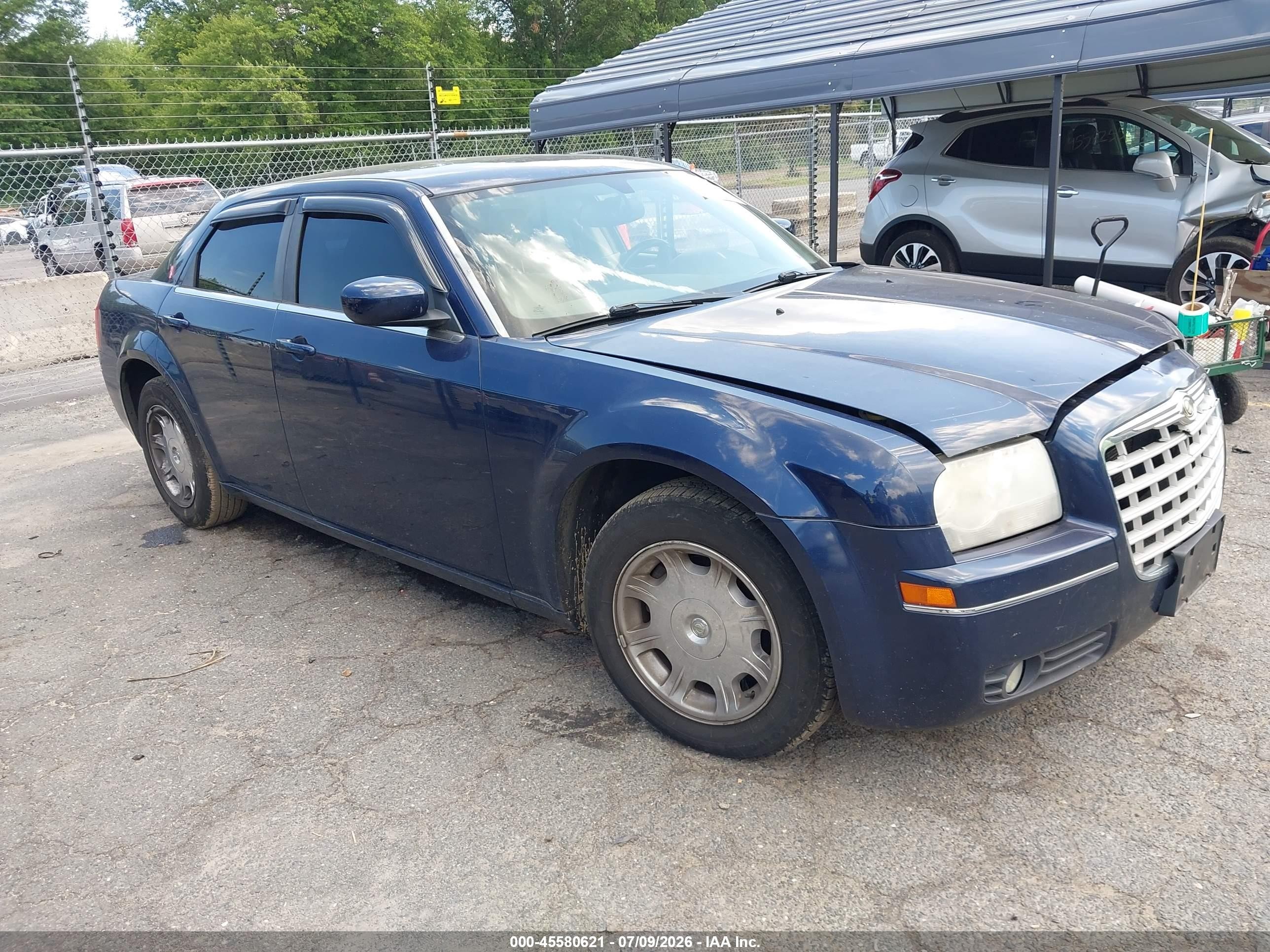 2006 Chrysler 300 Touring Blue vin: 2C3LA53G46H175957