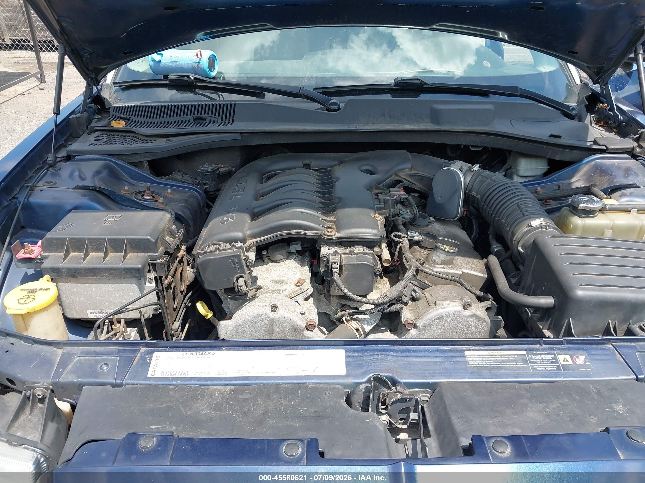 2006 Chrysler 300 Touring Blue vin: 2C3LA53G46H175957