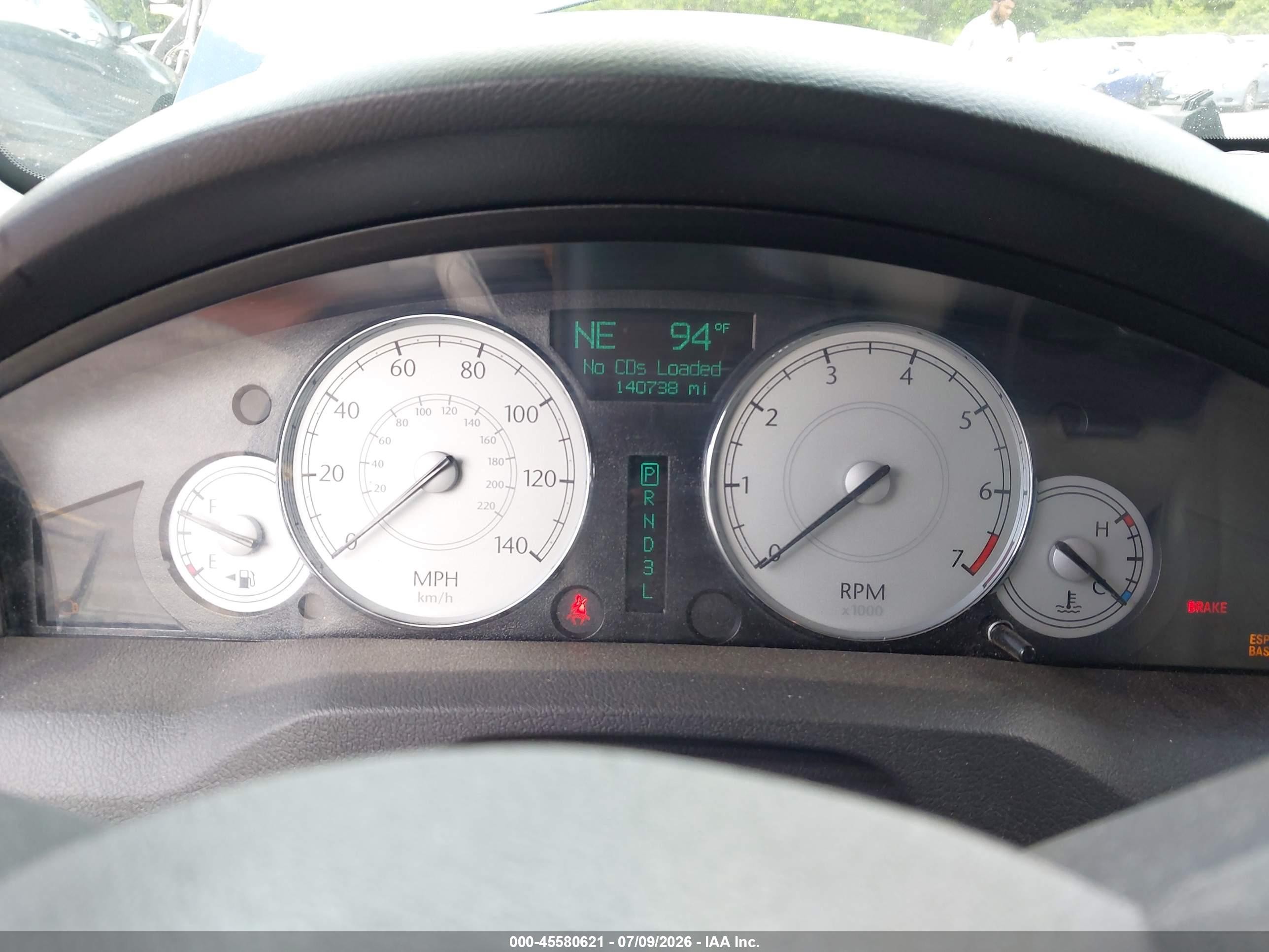 2006 Chrysler 300 Touring Blue vin: 2C3LA53G46H175957