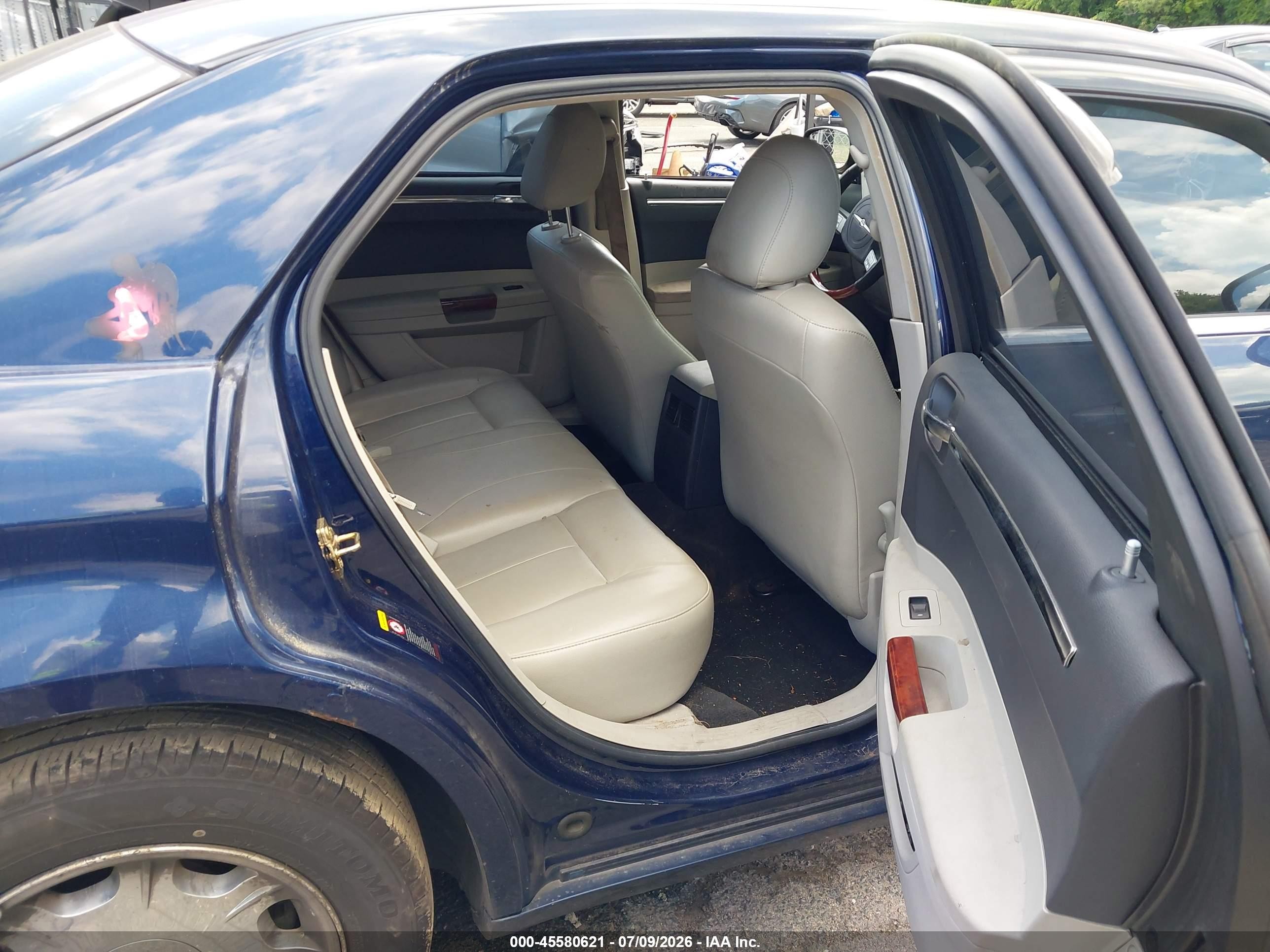 2006 Chrysler 300 Touring Blue vin: 2C3LA53G46H175957