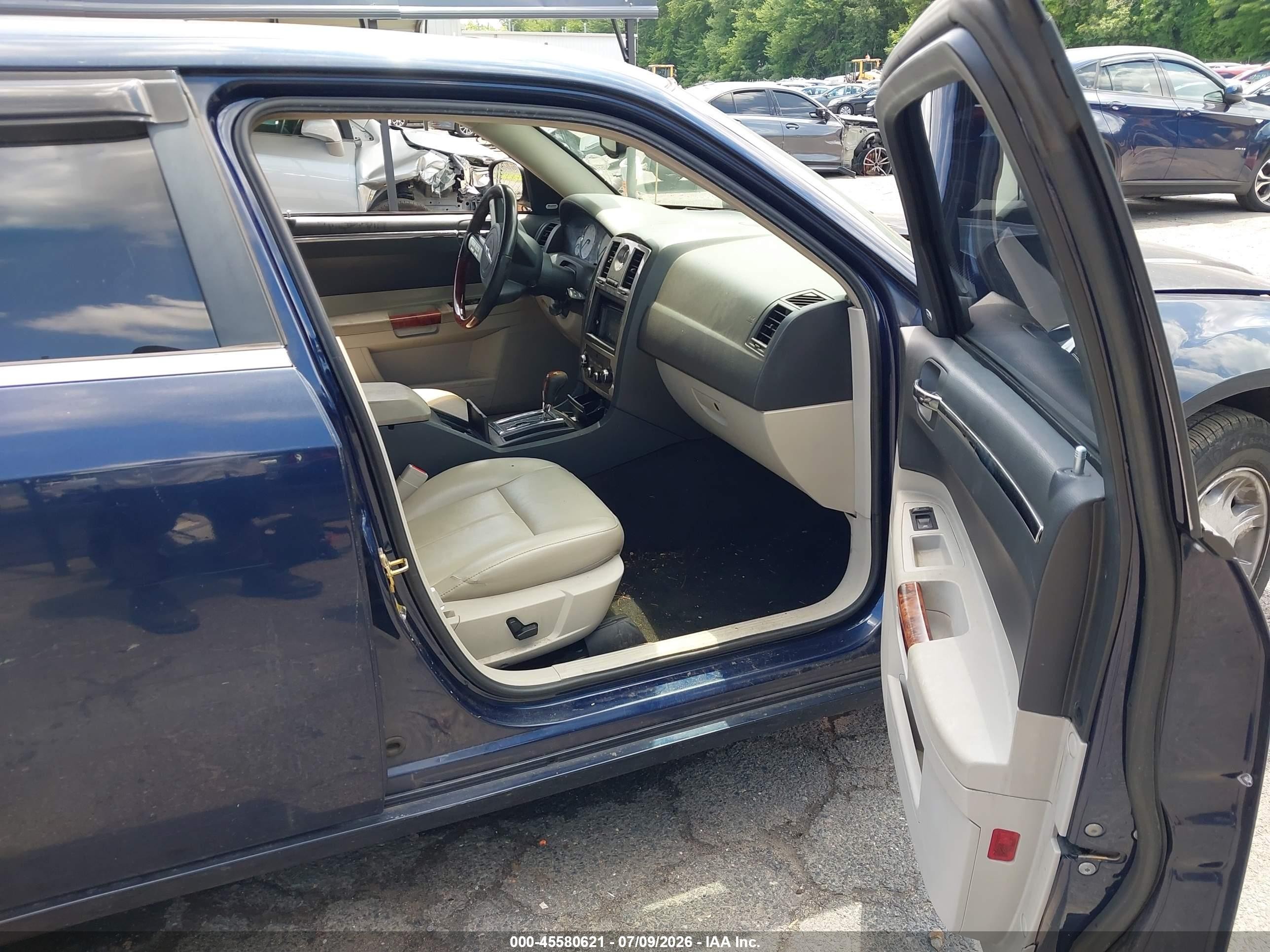 2006 Chrysler 300 Touring Blue vin: 2C3LA53G46H175957