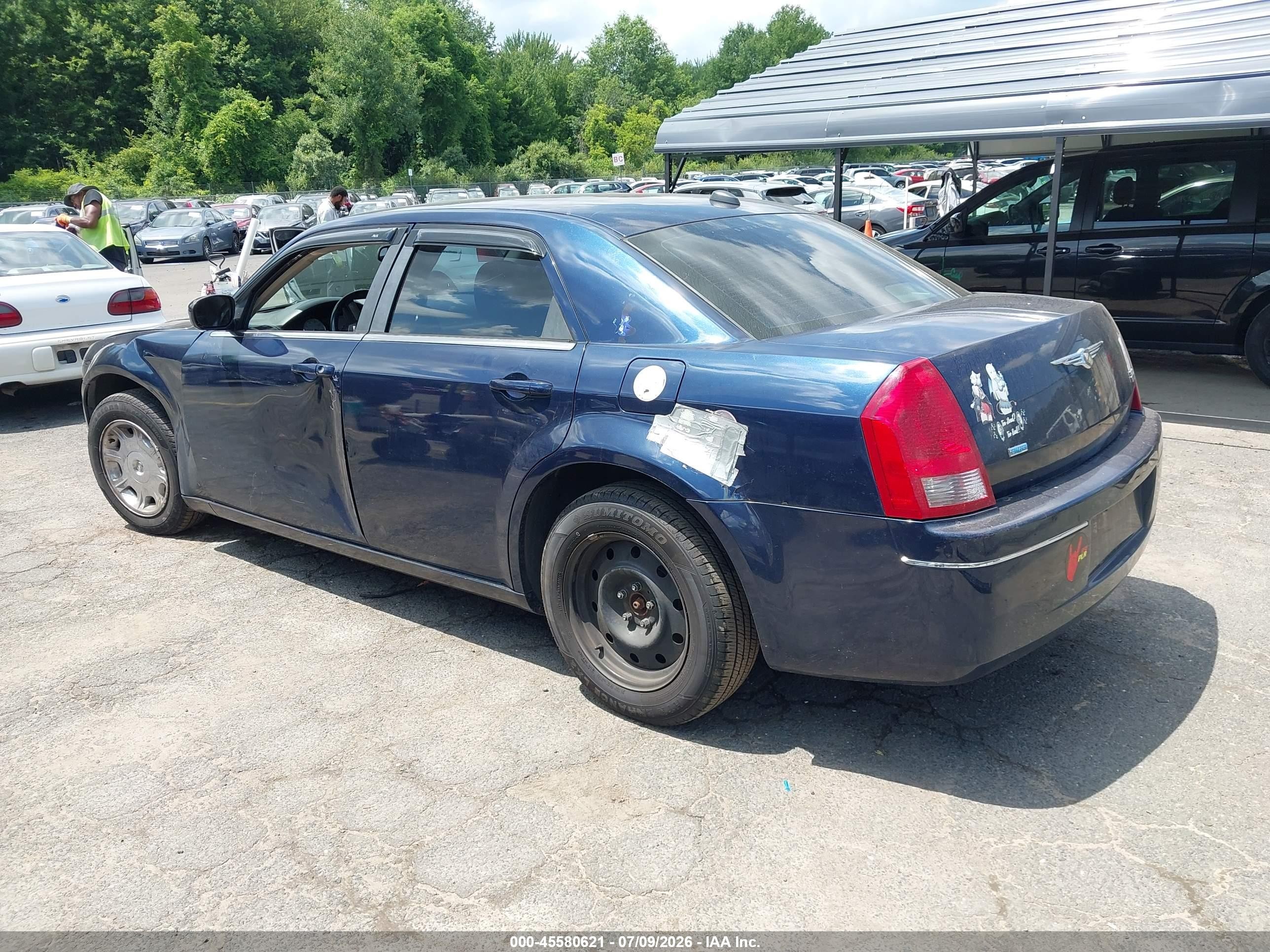 2006 Chrysler 300 Touring Blue vin: 2C3LA53G46H175957