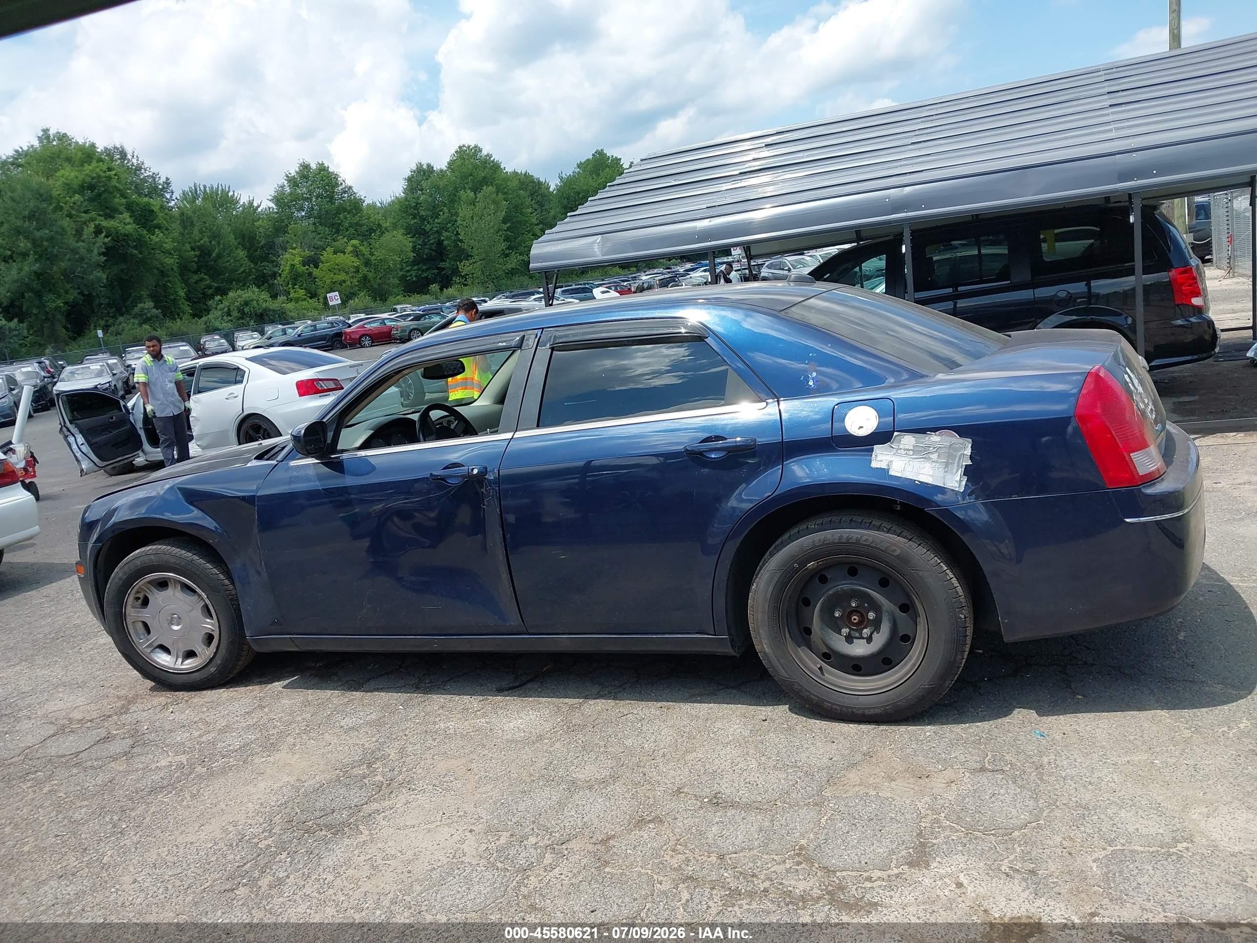2006 Chrysler 300 Touring Blue vin: 2C3LA53G46H175957