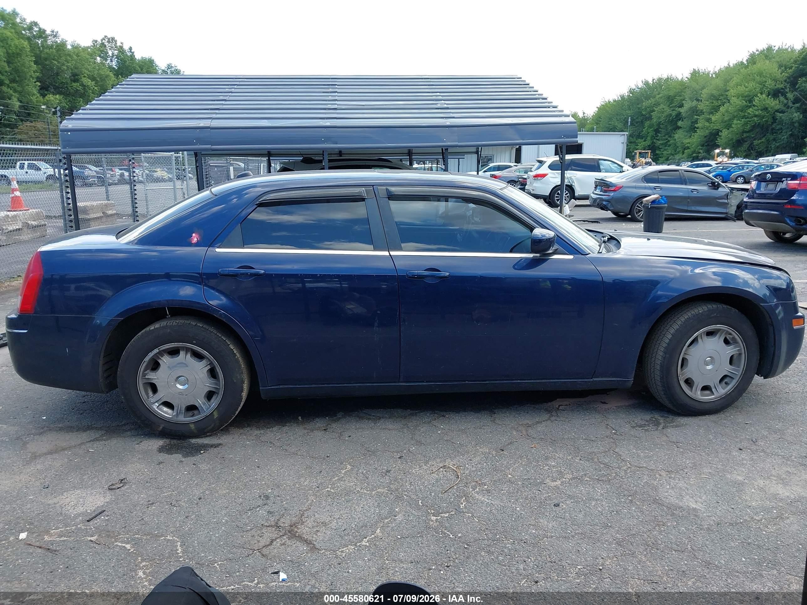 2006 Chrysler 300 Touring Blue vin: 2C3LA53G46H175957