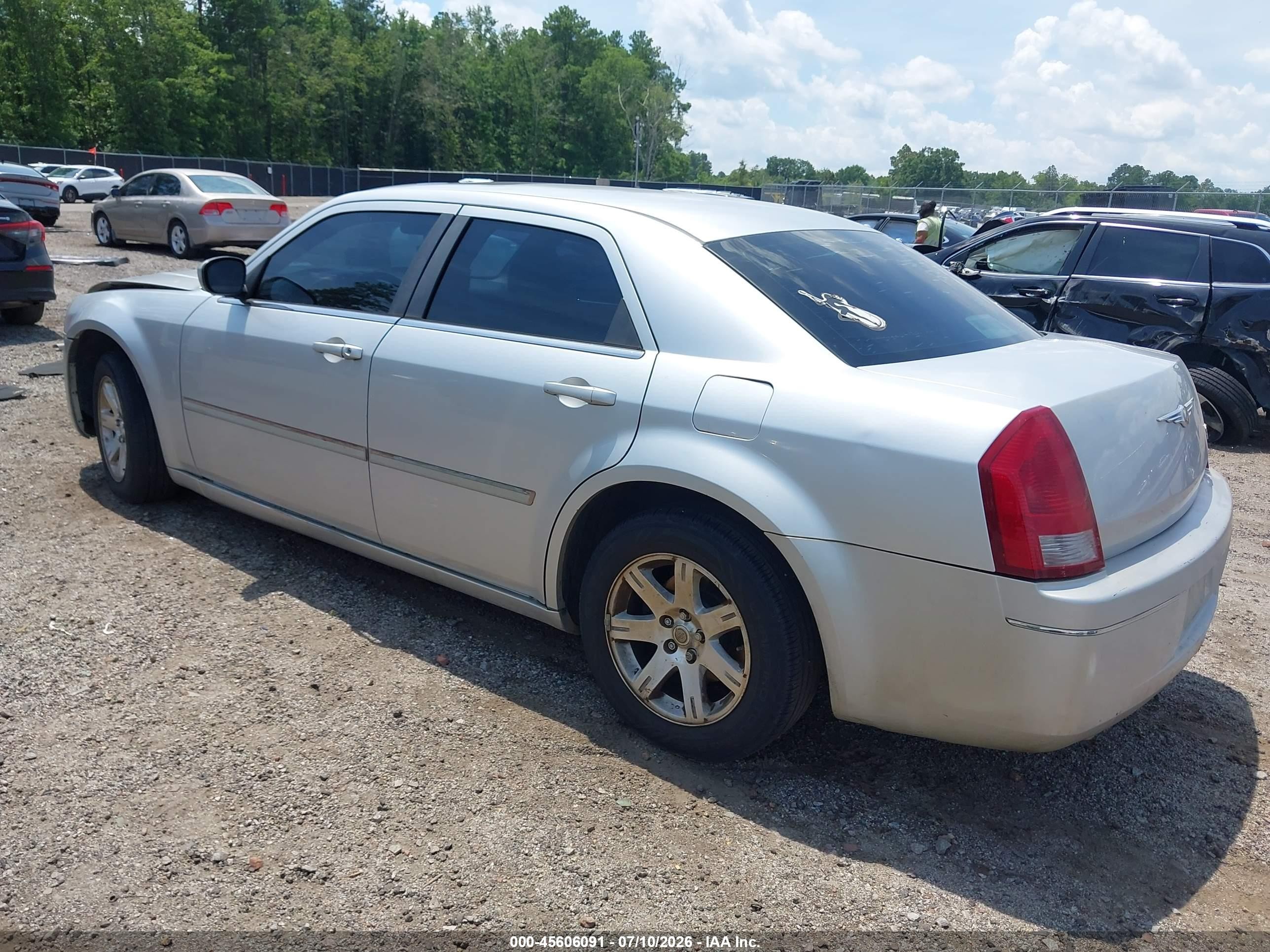 2006 Chrysler 300 Touring Silver vin: 2C3LA53G46H186635