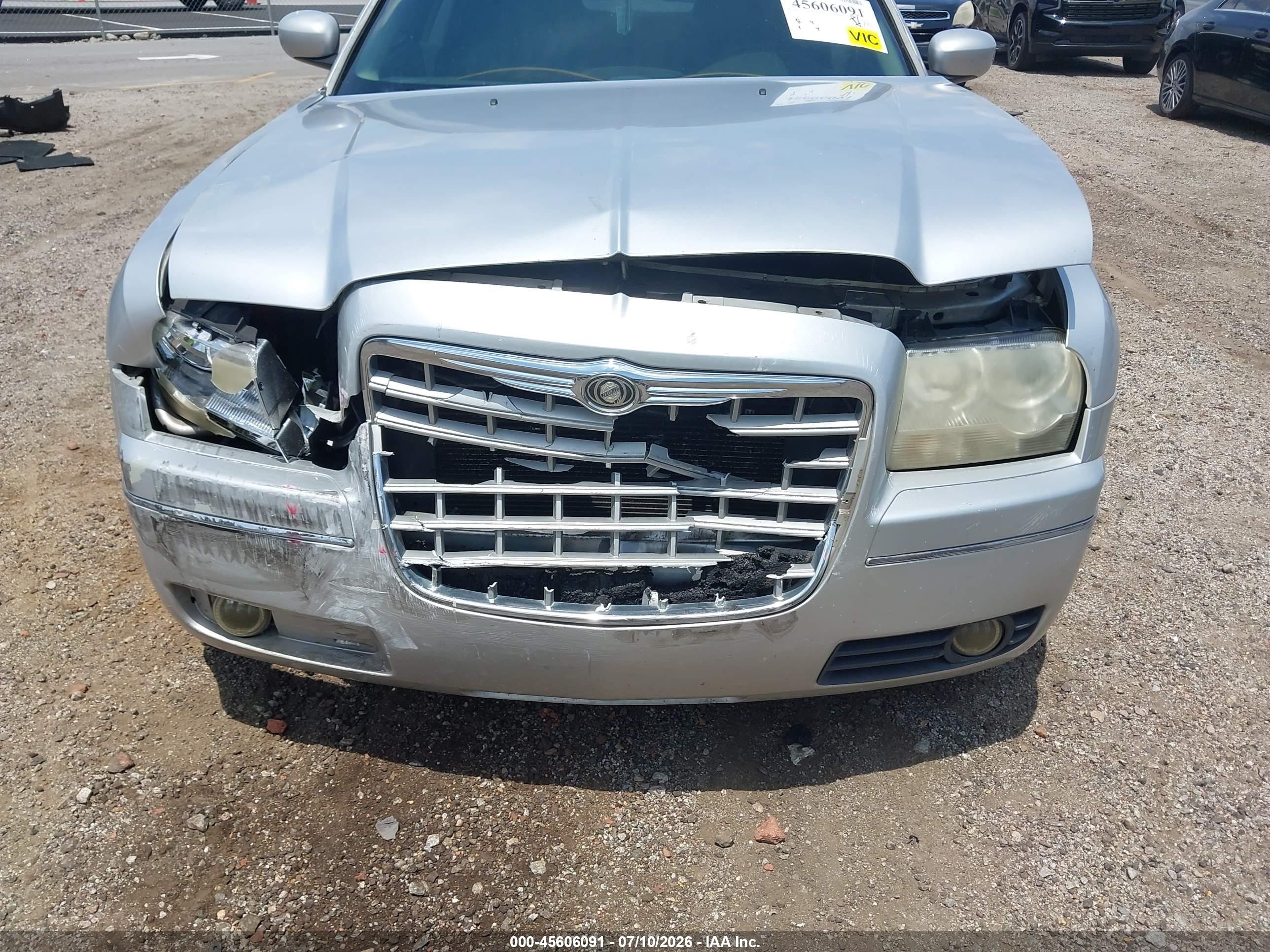 2006 Chrysler 300 Touring Silver vin: 2C3LA53G46H186635