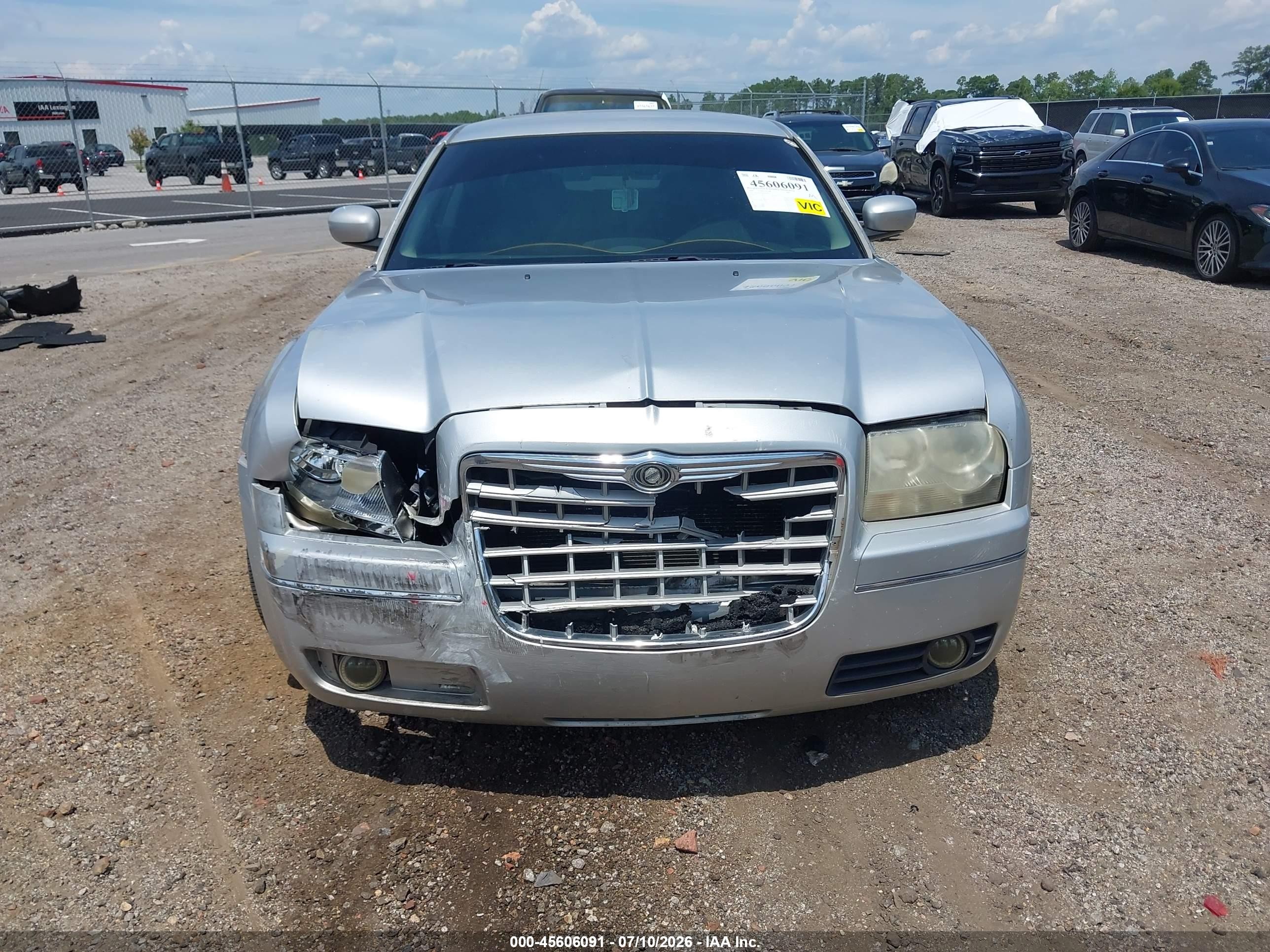 2006 Chrysler 300 Touring Silver vin: 2C3LA53G46H186635