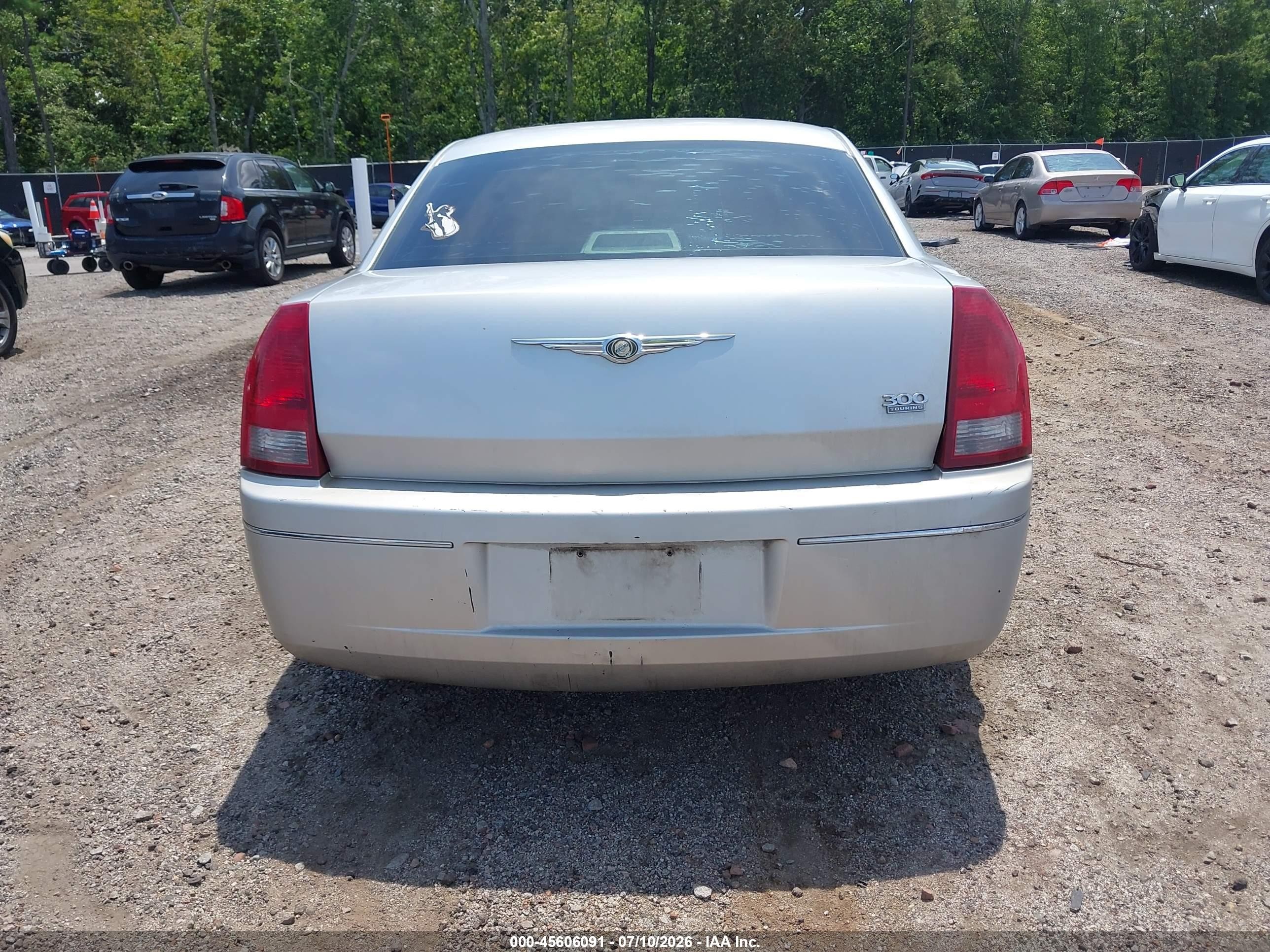 2006 Chrysler 300 Touring Silver vin: 2C3LA53G46H186635