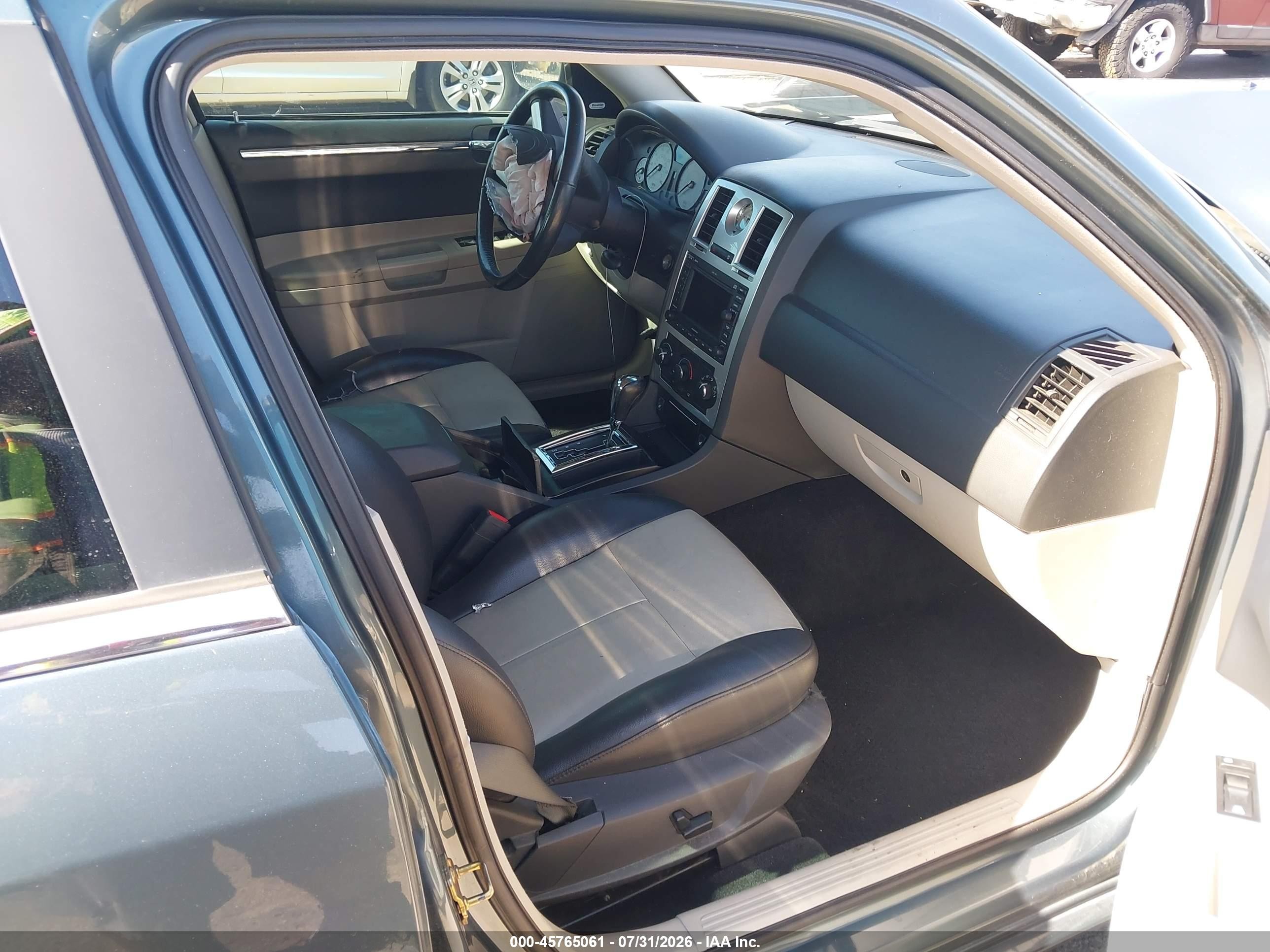 2006 Chrysler 300 Touring Turquoise vin: 2C3LA53G66H343453