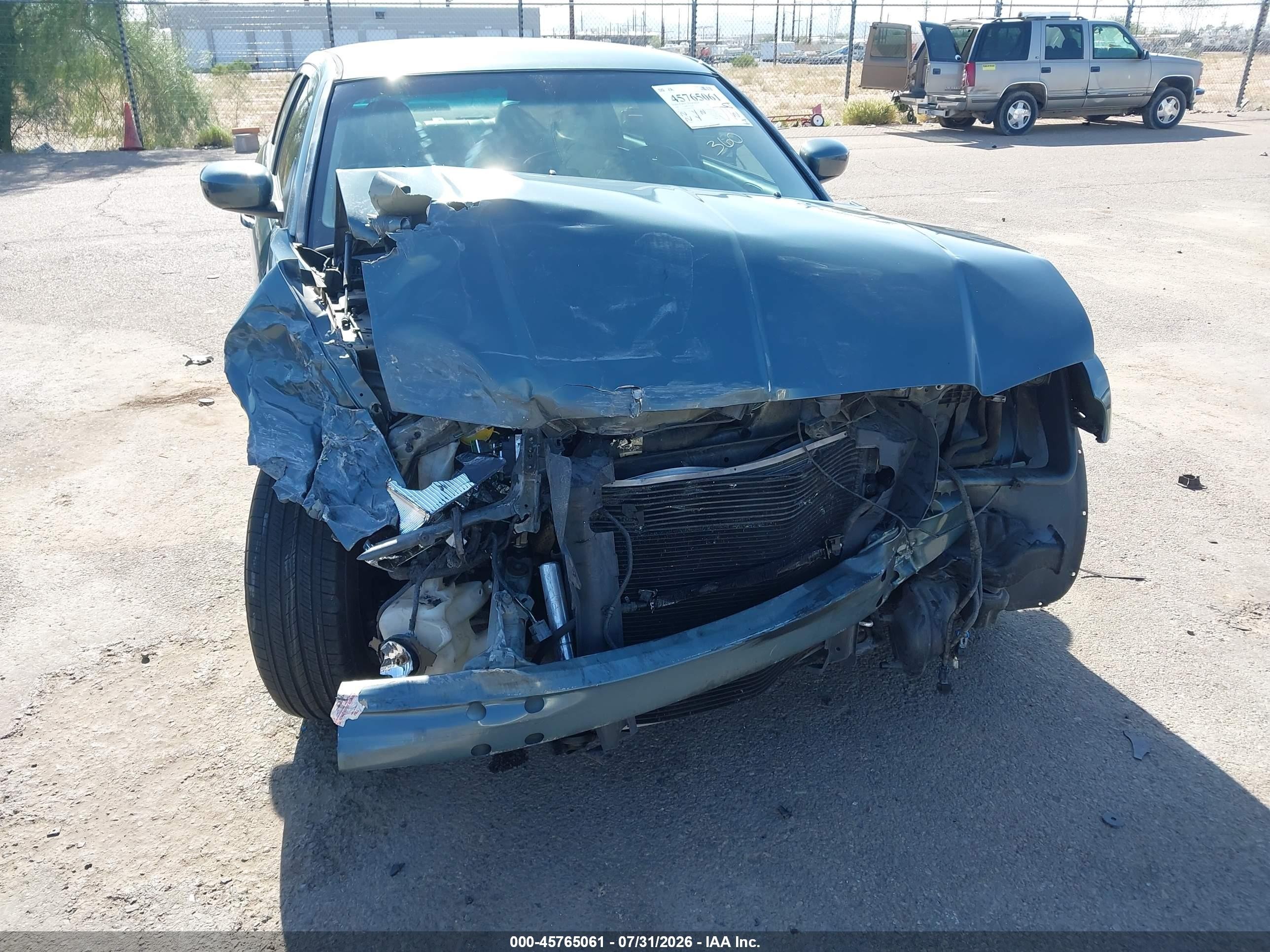 2006 Chrysler 300 Touring Turquoise vin: 2C3LA53G66H343453