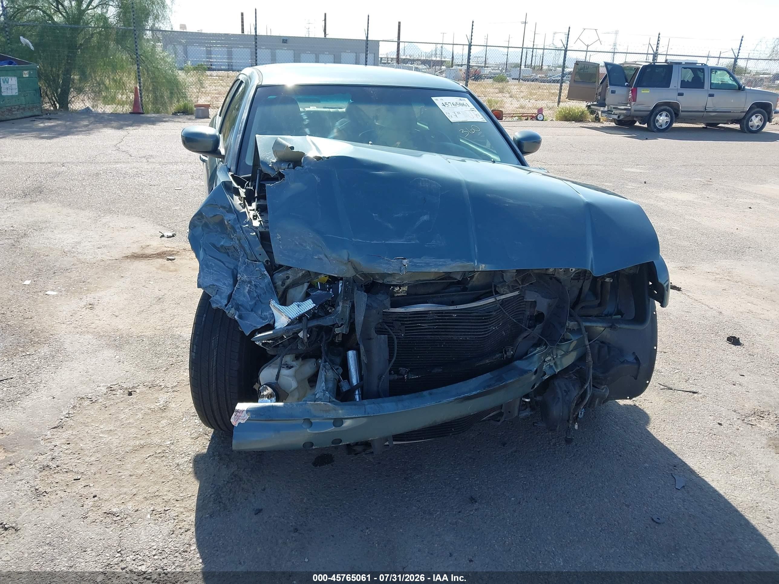2006 Chrysler 300 Touring Turquoise vin: 2C3LA53G66H343453