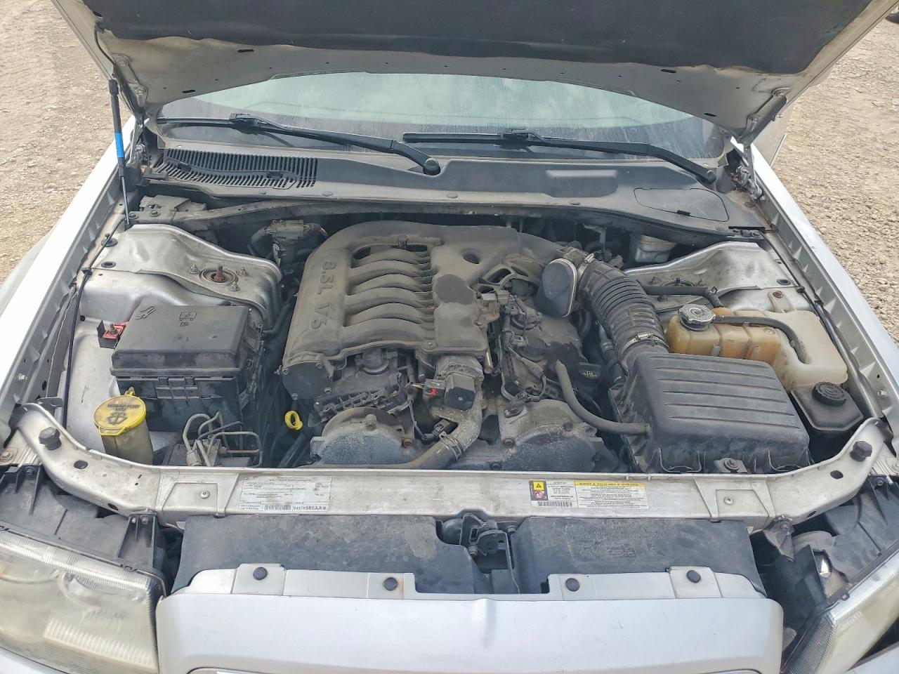2008 Chrysler 300 Touring Белый vin: 2C3LA53G98H225271