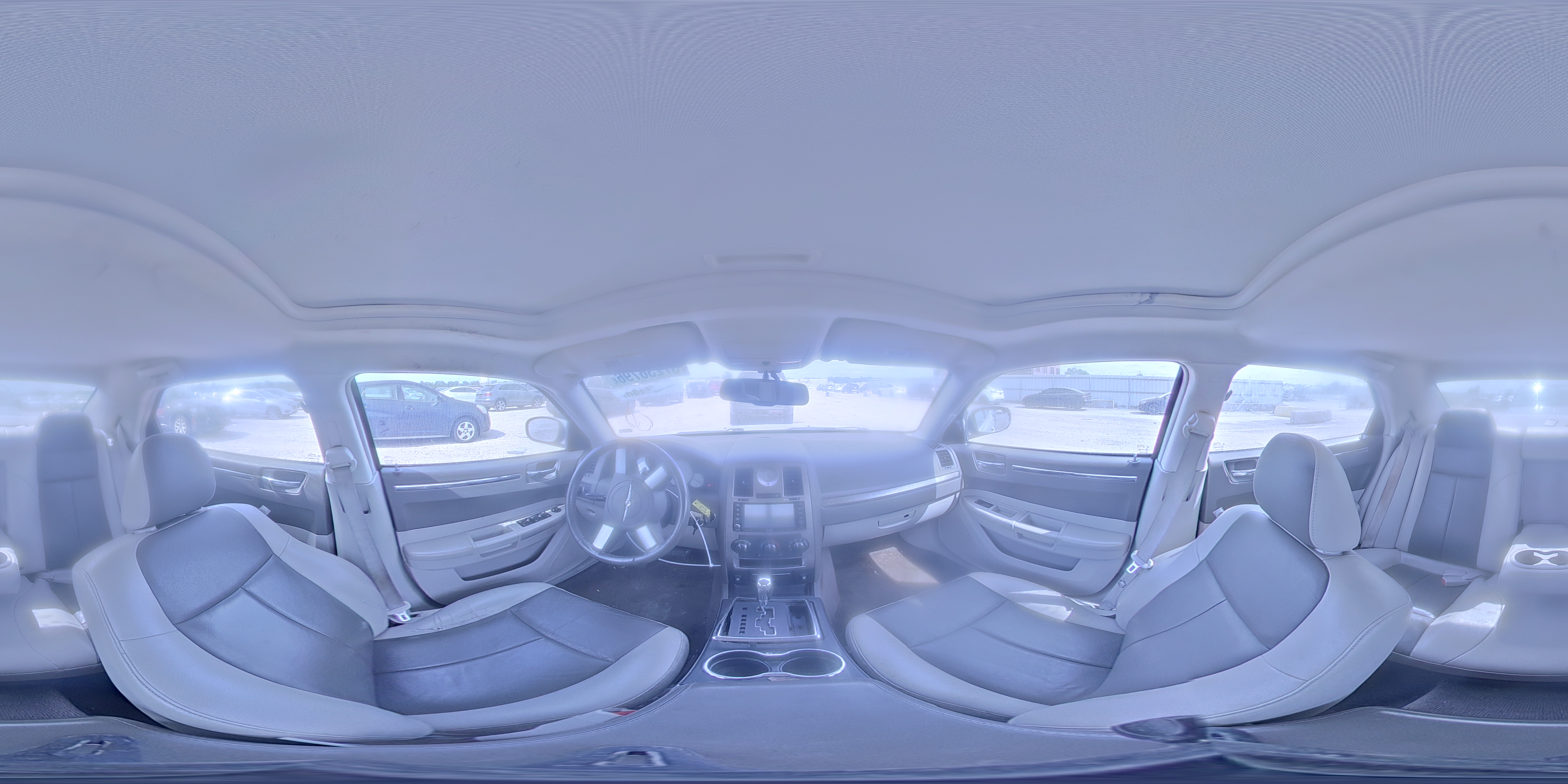 2008 Chrysler 300 Touring Белый vin: 2C3LA53G98H225271