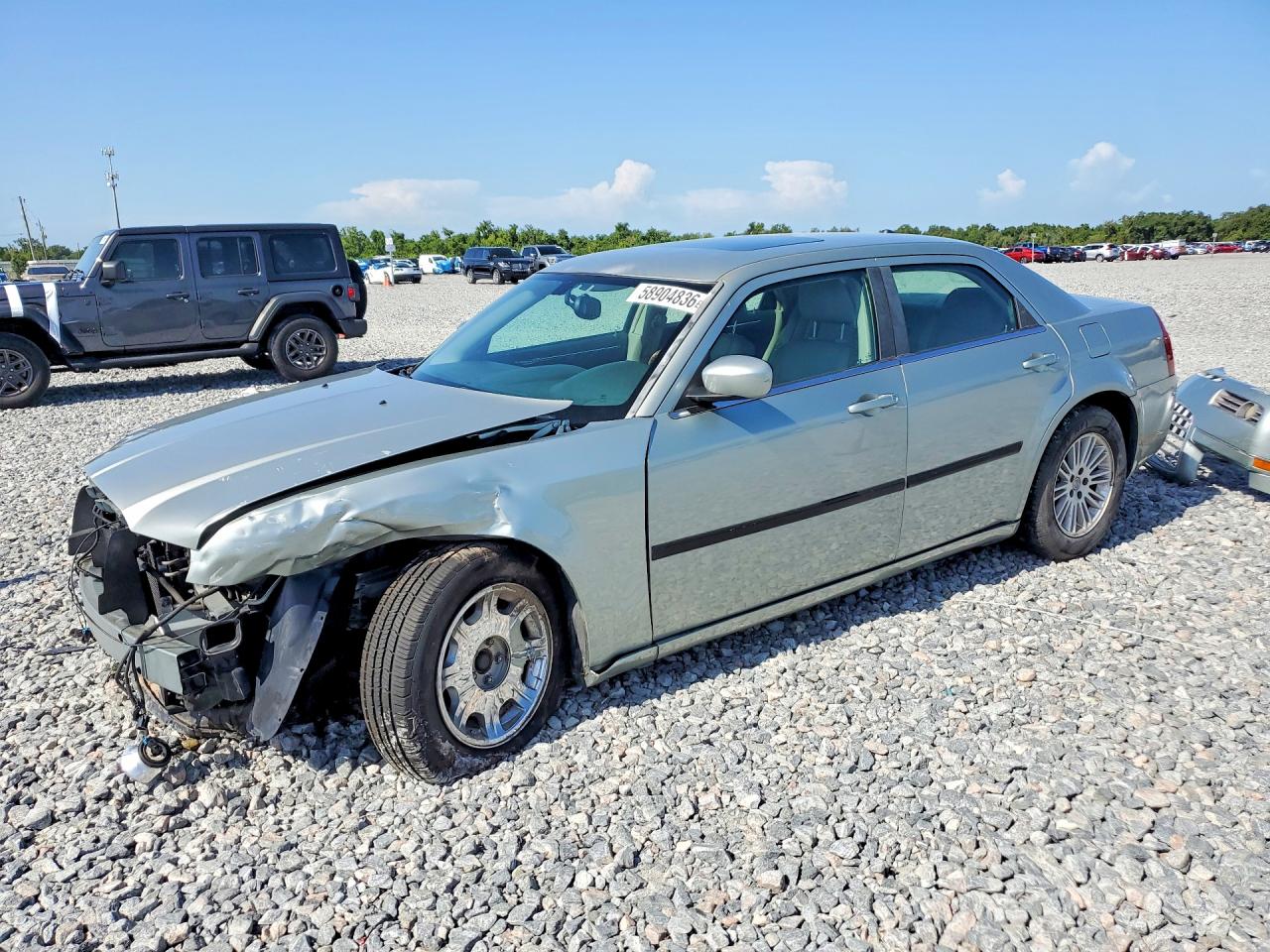 2006 Chrysler 300 Touring Green vin: 2C3LA53GX6H167670