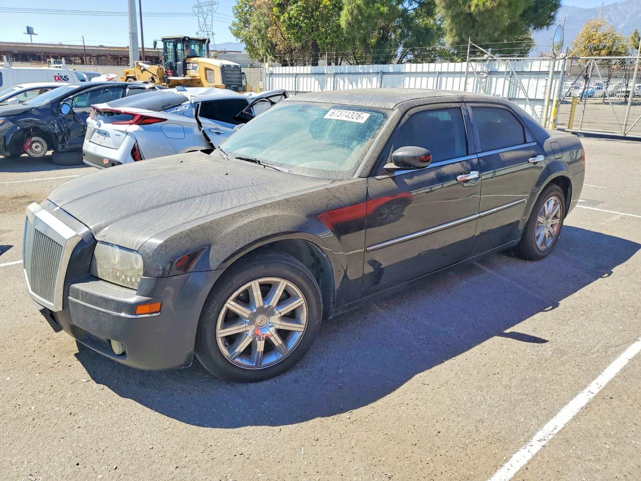 2009 Chrysler 300 Touring Black vin: 2C3LA53V09H554411