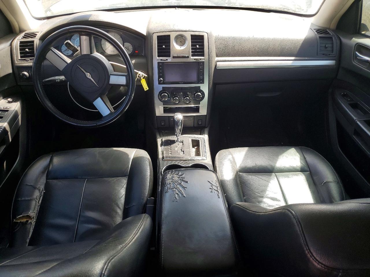 2009 Chrysler 300 Touring Black vin: 2C3LA53V09H554411