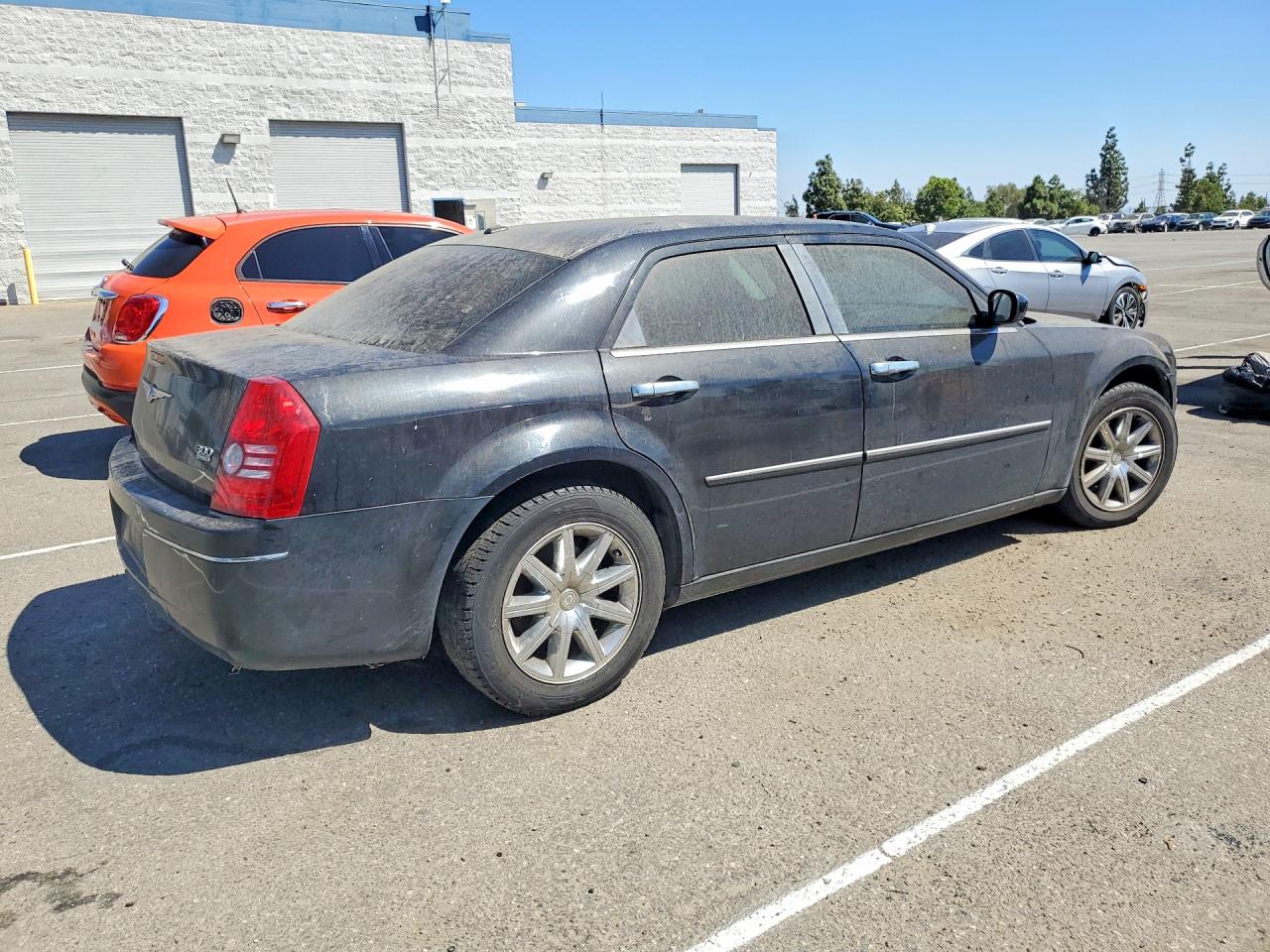 2009 Chrysler 300 Touring Black vin: 2C3LA53V09H554411