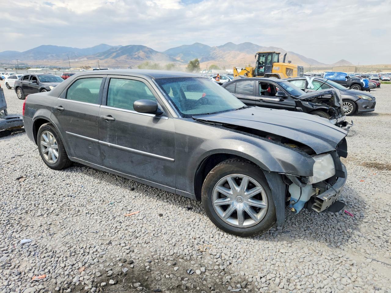 2009 Chrysler 300 Touring Gray vin: 2C3LA53V49H574712