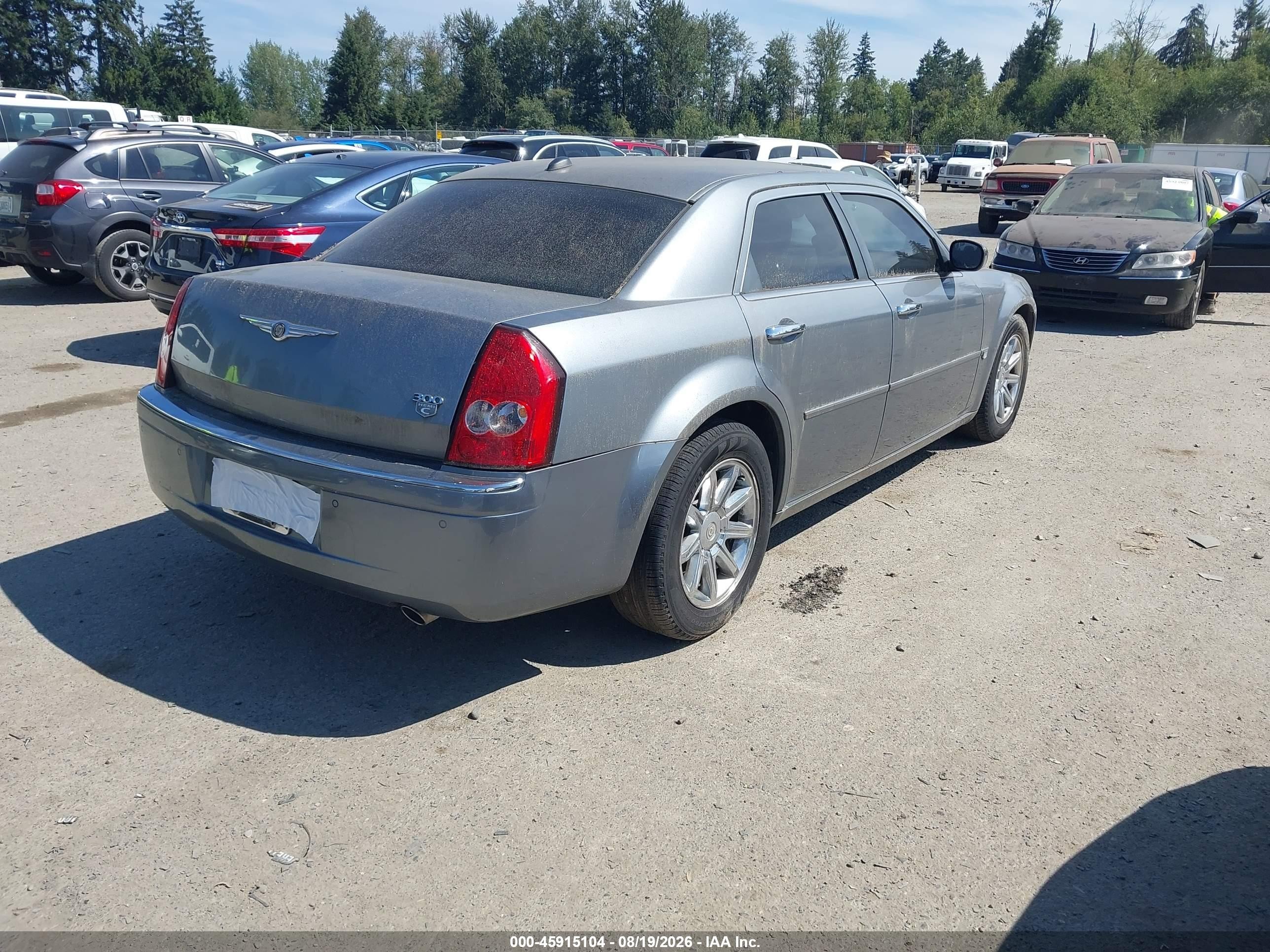 2006 Chrysler 300c   Light Blue vin: 2C3LA63H06H226093