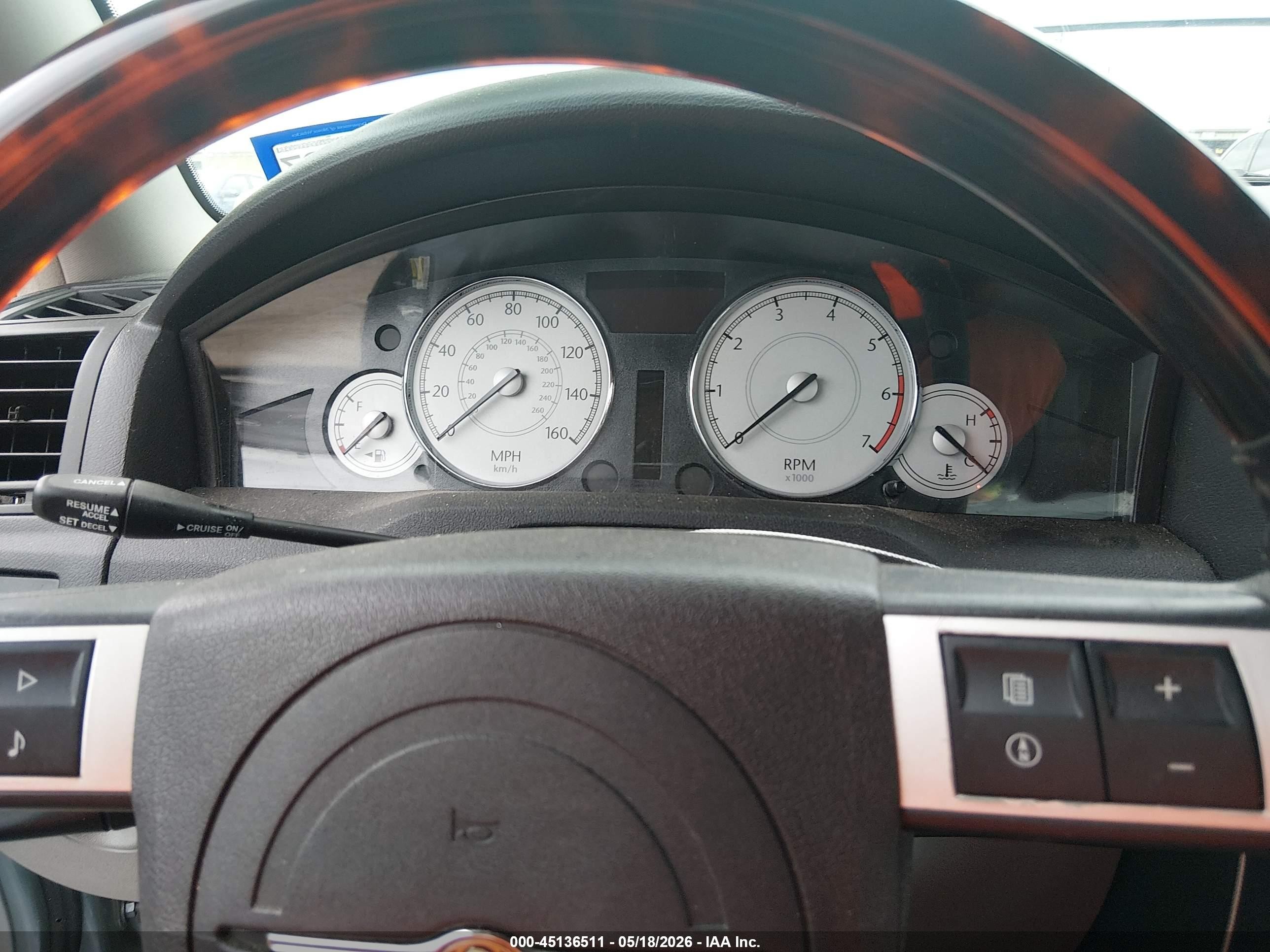 2007 Chrysler 300c   Green vin: 2C3LA63H17H727074
