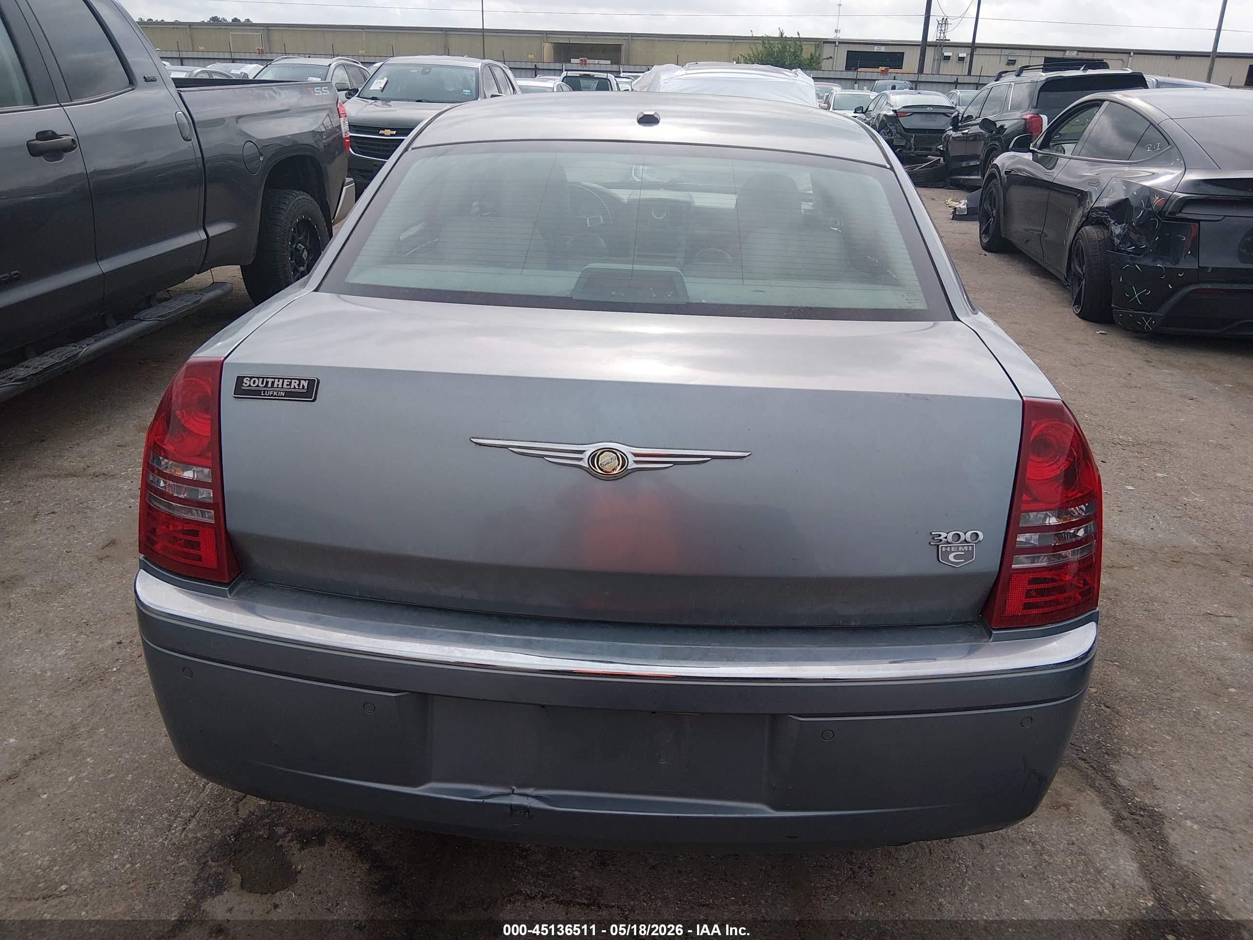 2007 Chrysler 300c   Green vin: 2C3LA63H17H727074