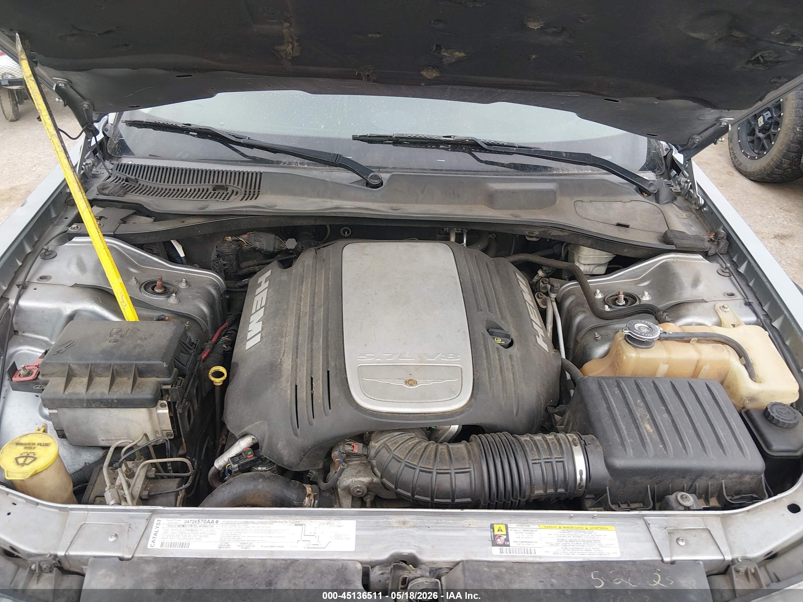 2007 Chrysler 300c   Green vin: 2C3LA63H17H727074