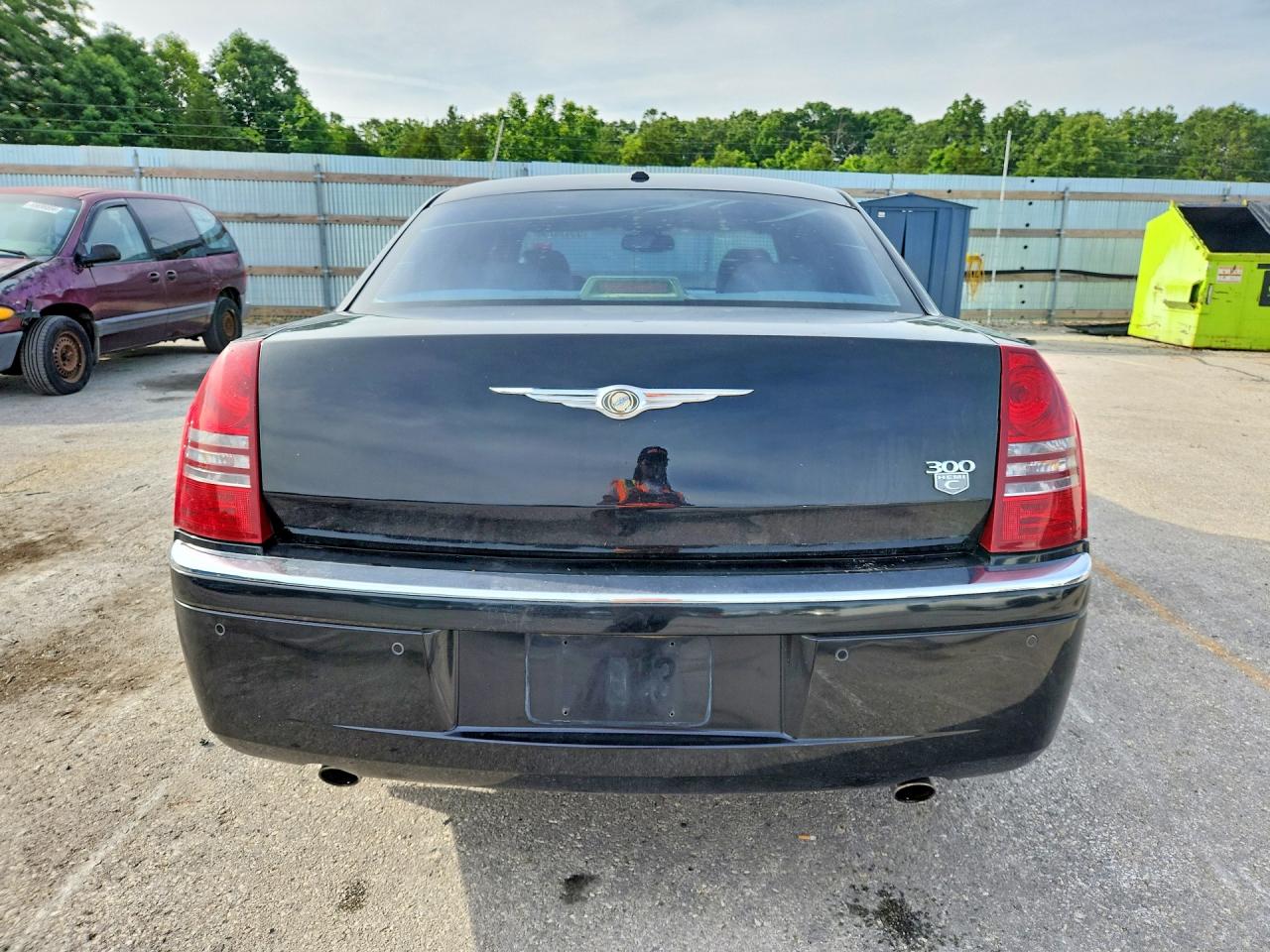 2007 Chrysler 300c Black vin: 2C3LA63H27H663031