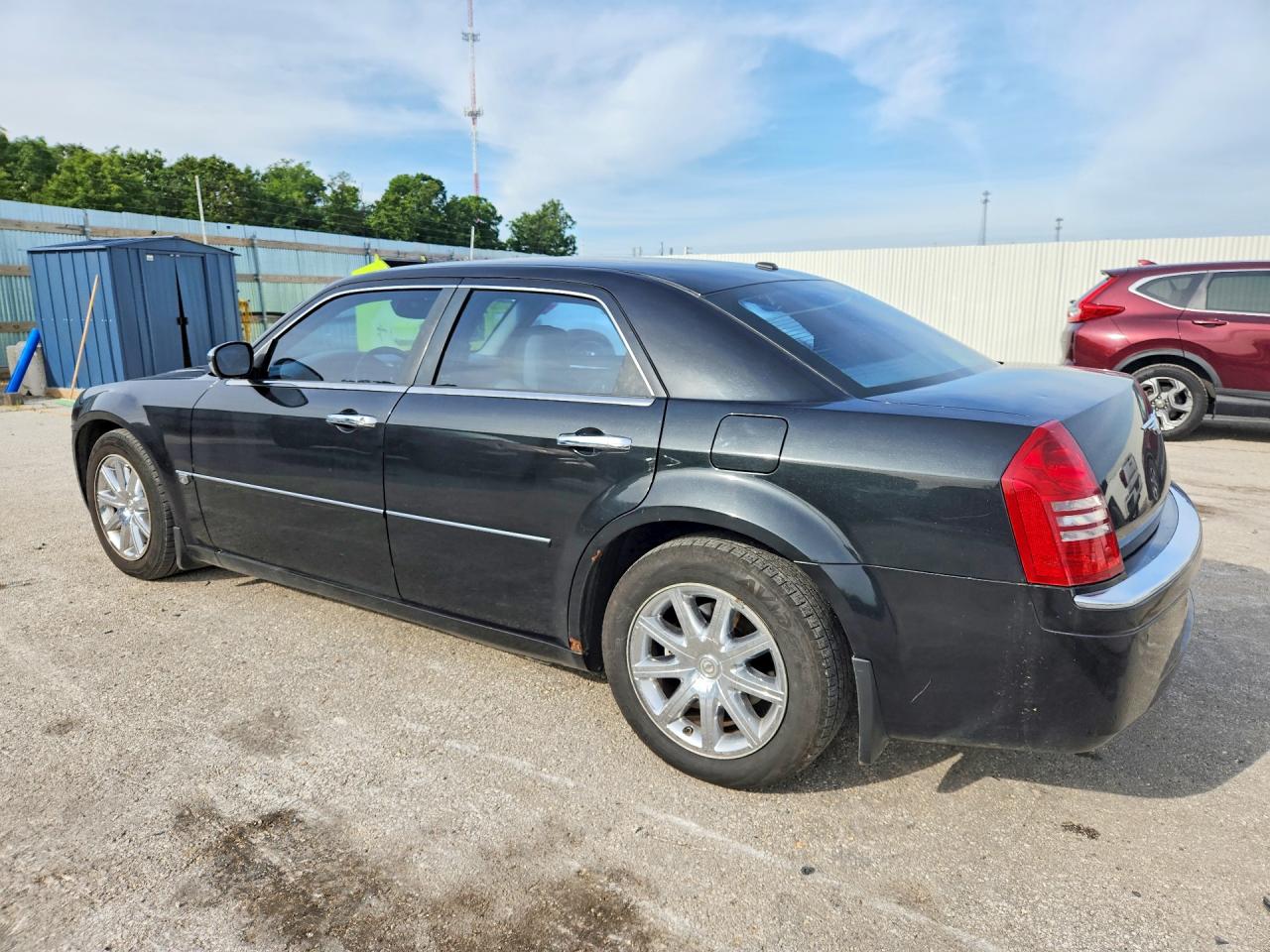 2007 Chrysler 300c Black vin: 2C3LA63H27H663031