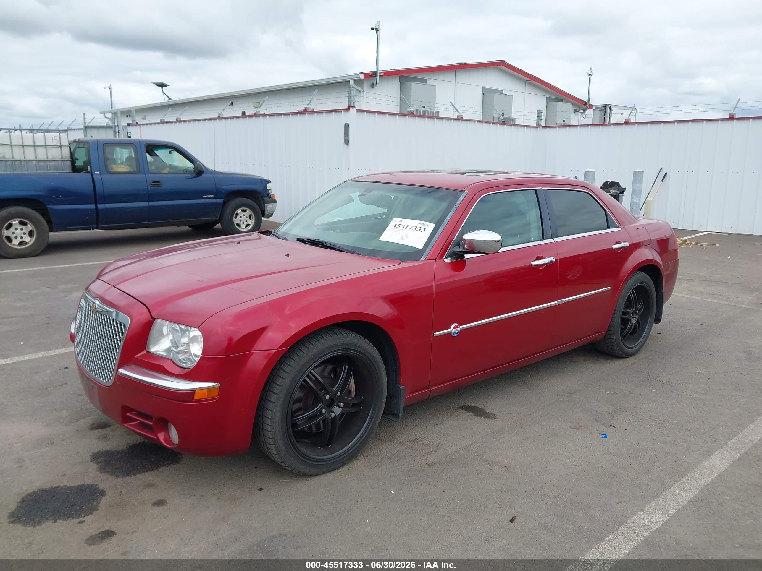 2007 Chrysler 300c   Красный vin: 2C3LA63H27H774470