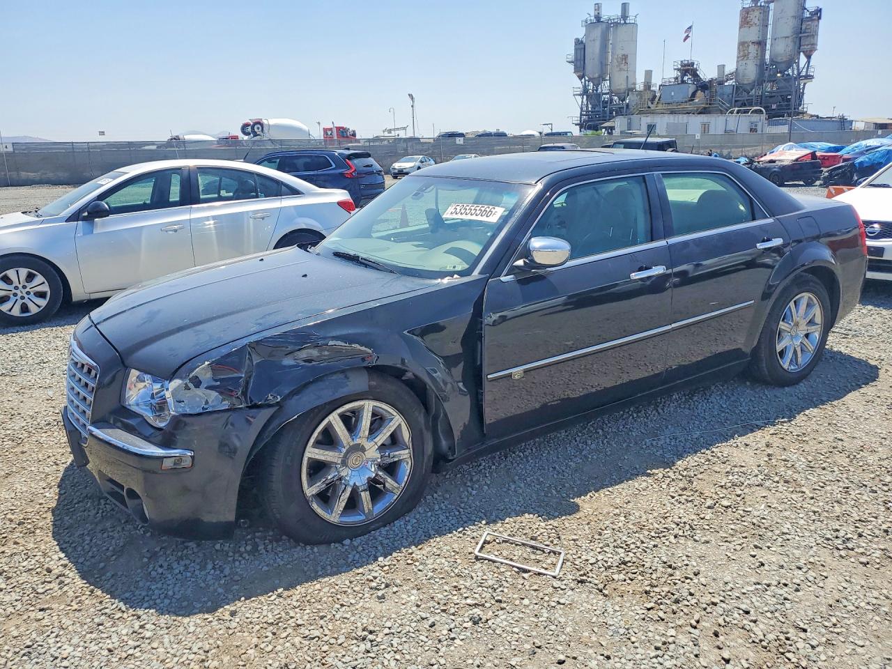 2008 Chrysler 300c Black vin: 2C3LA63H28H108162
