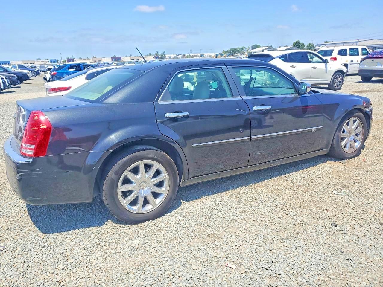 2008 Chrysler 300c Black vin: 2C3LA63H28H108162