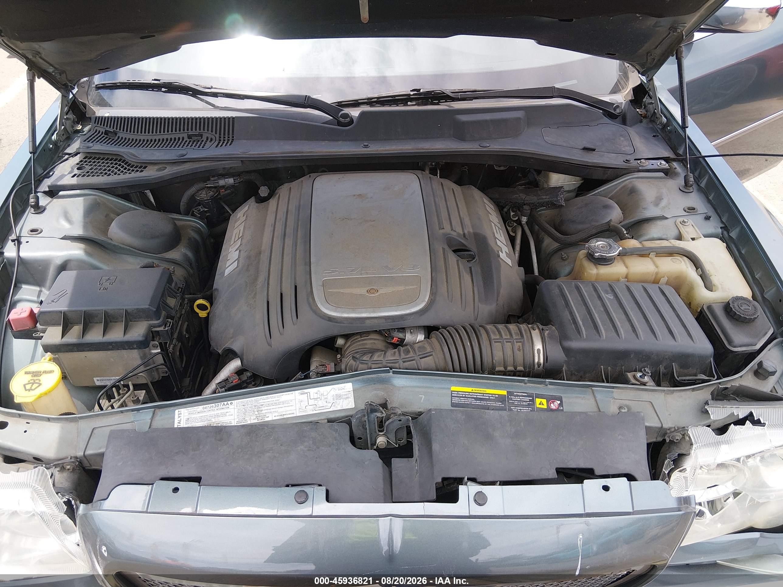 2006 Chrysler 300c   Серый vin: 2C3LA63H36H140678