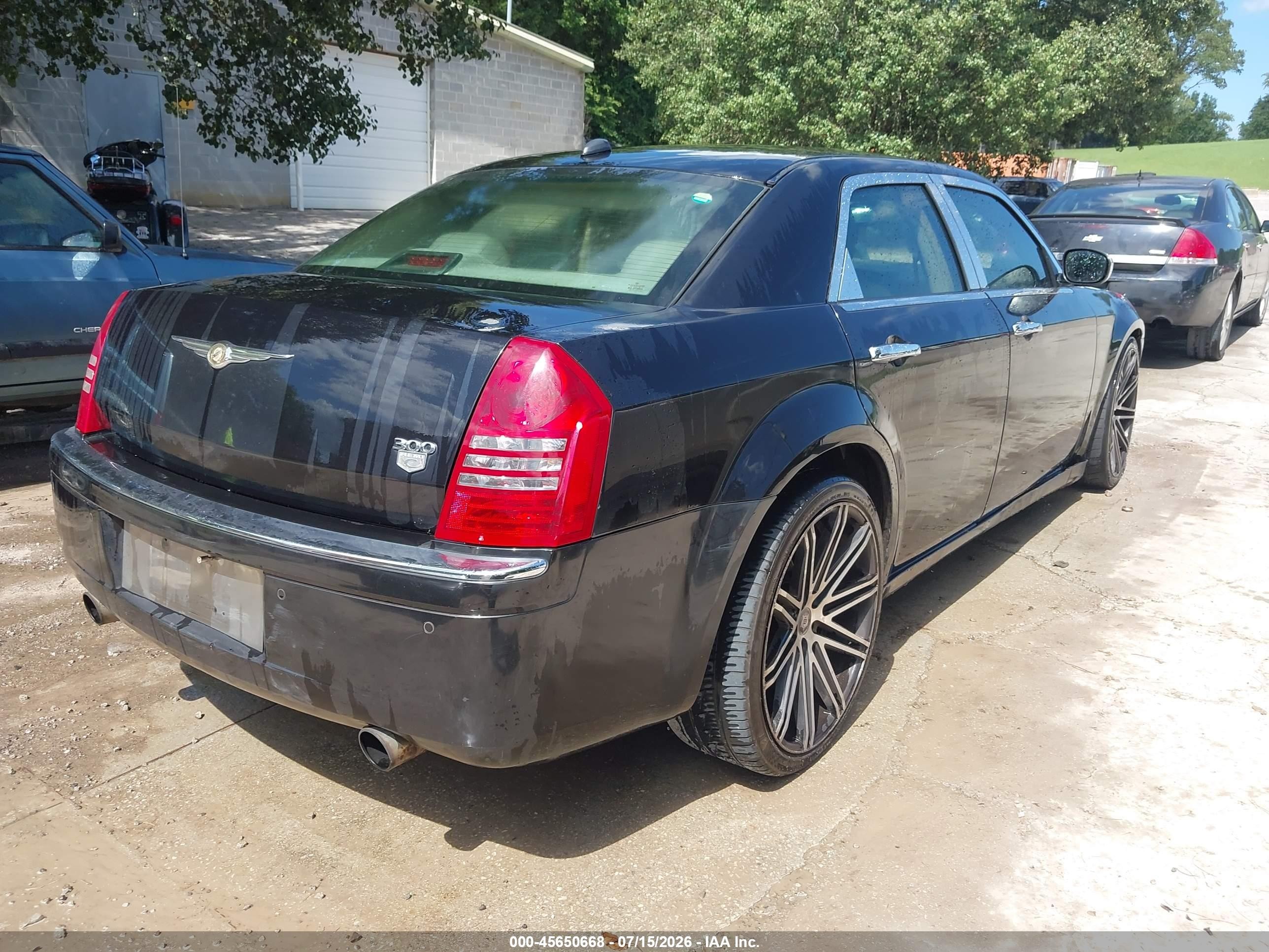 2006 Chrysler 300c   Серый vin: 2C3LA63H36H175902