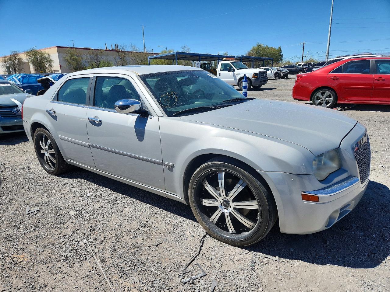 2006 Chrysler 300c Silver vin: 2C3LA63H46H200483