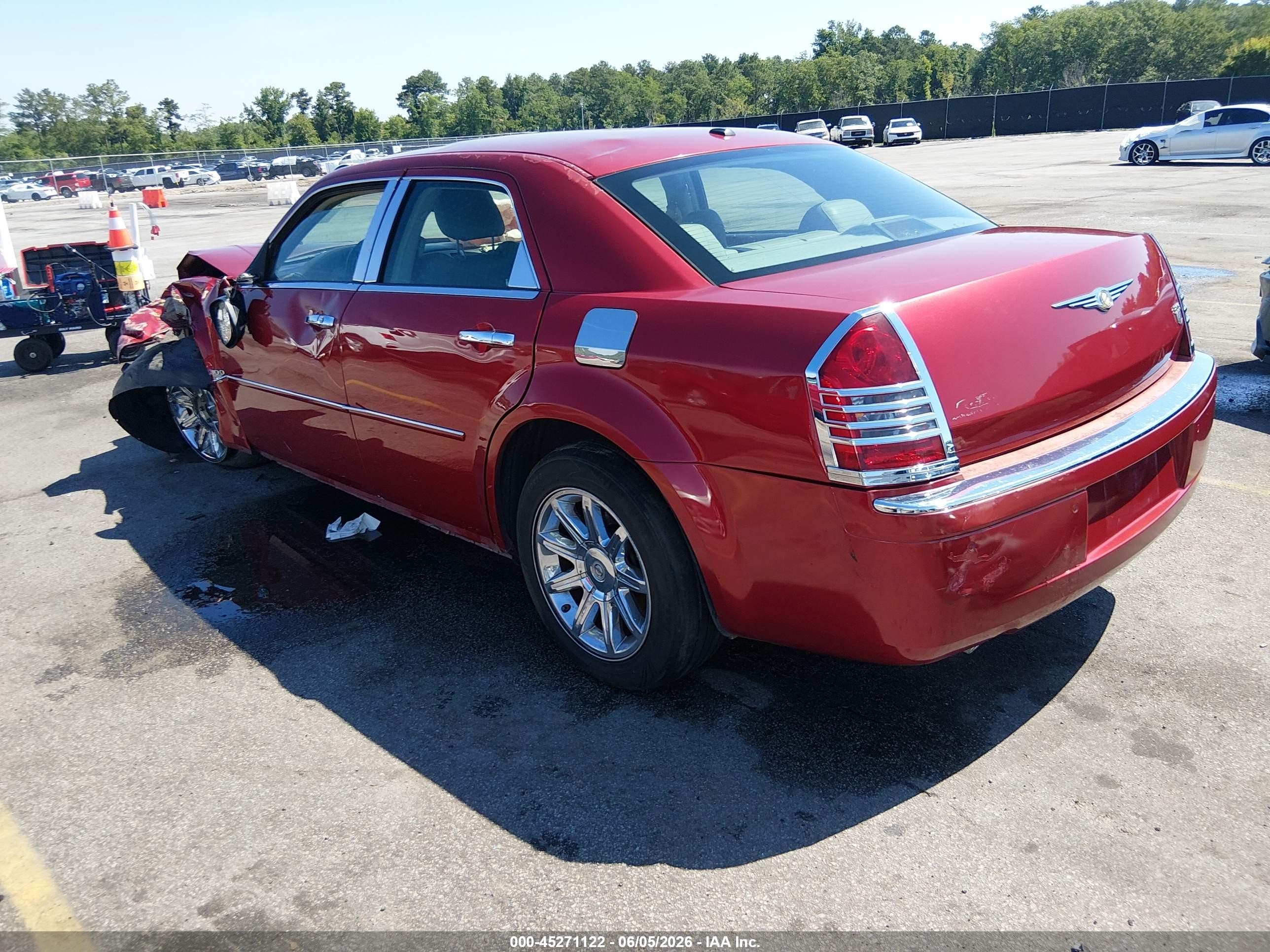 2007 Chrysler 300c   Red vin: 2C3LA63H47H767374