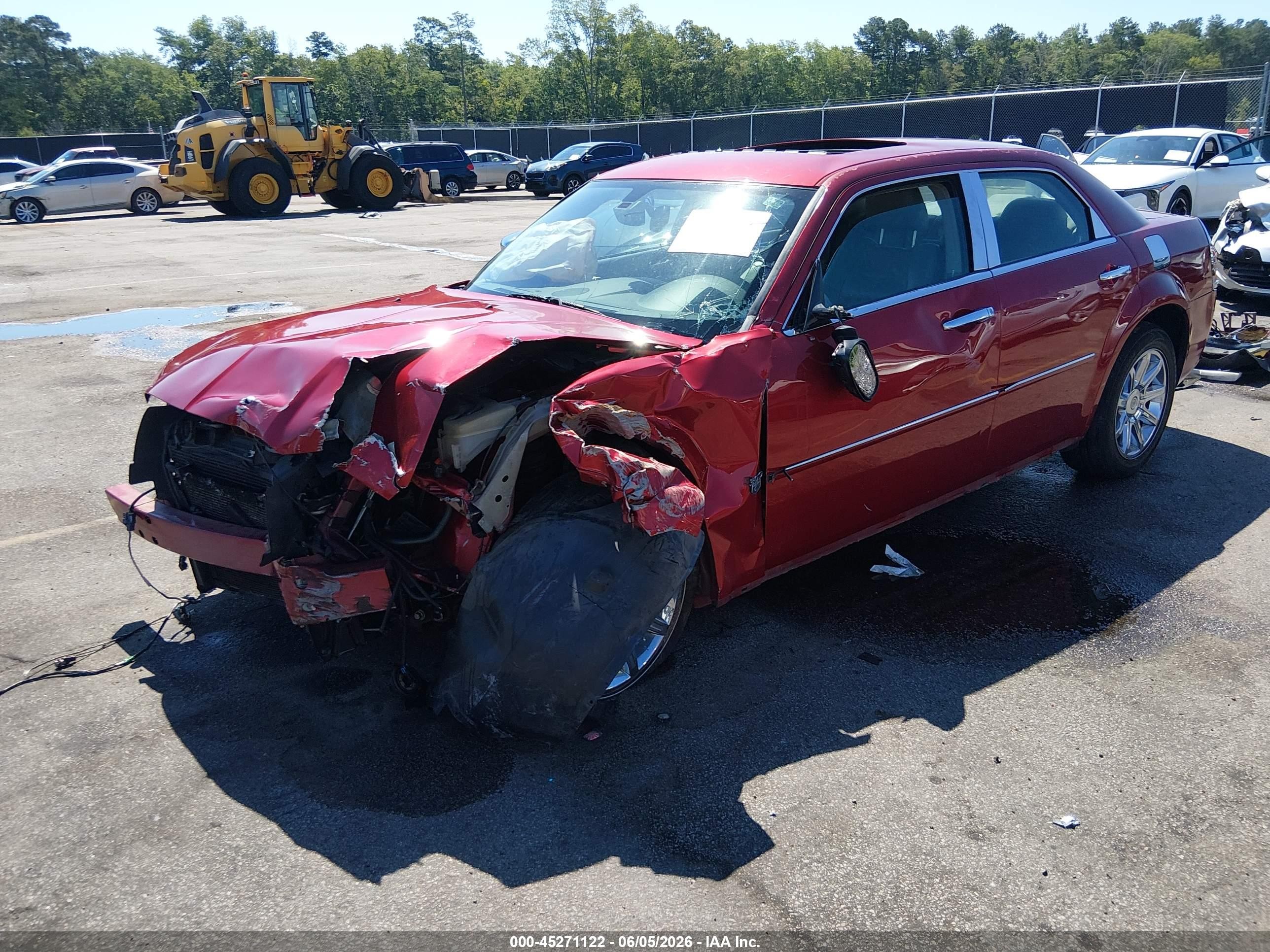 2007 Chrysler 300c   Red vin: 2C3LA63H47H767374