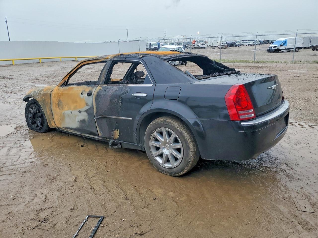2008 Chrysler 300c Black vin: 2C3LA63H48H260458