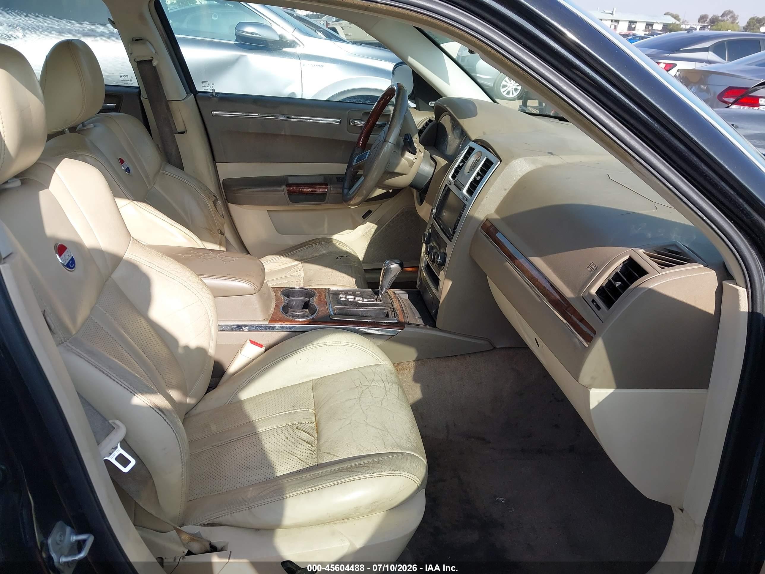 2008 Chrysler 300c Hemi Black vin: 2C3LA63H48H287028