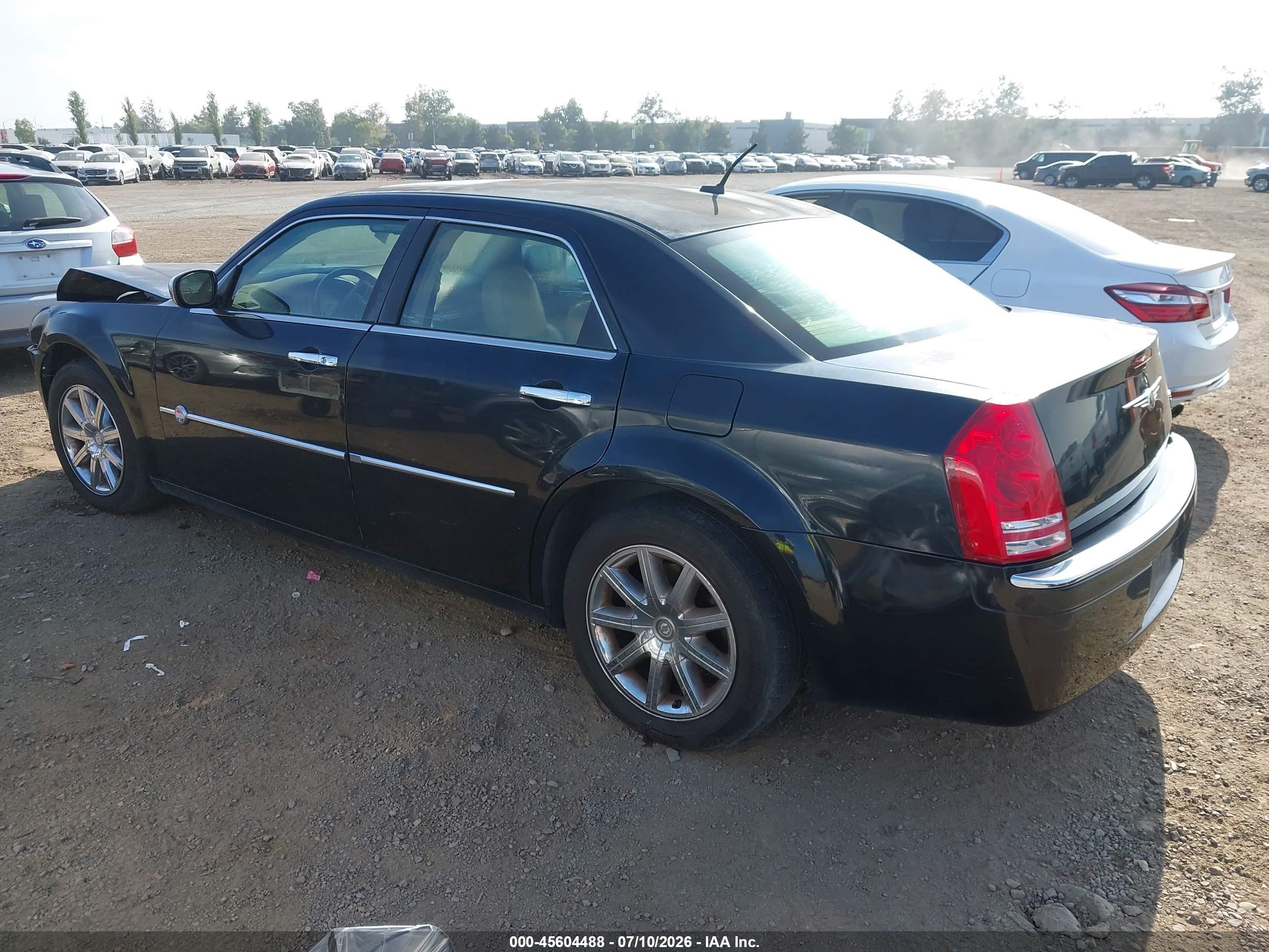 2008 Chrysler 300c Hemi Black vin: 2C3LA63H48H287028